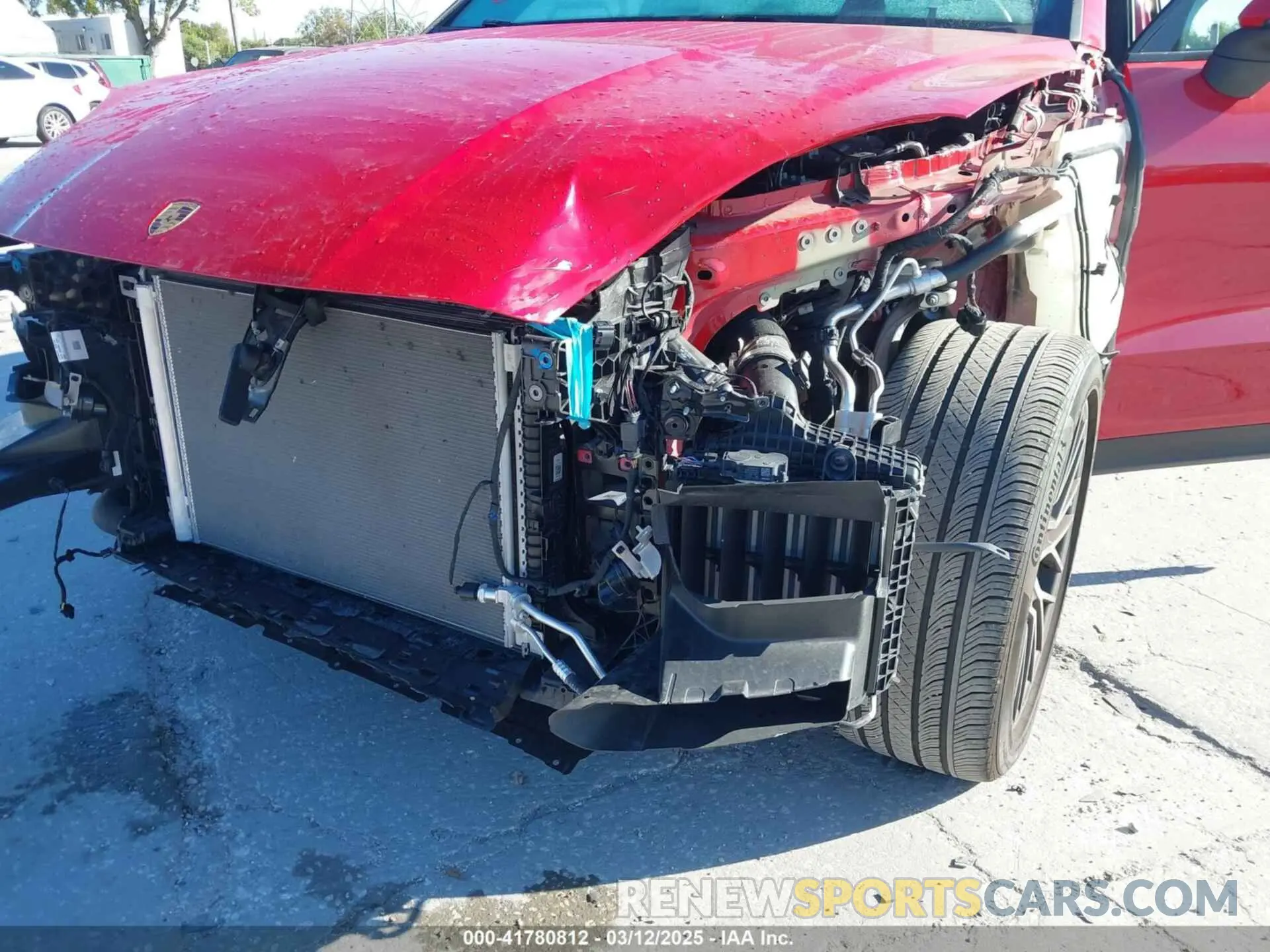 6 Photograph of a damaged car WP1AA2AY9NDA07285 PORSCHE CAYENNE 2022