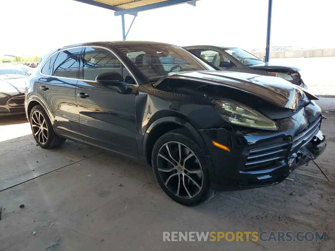 4 Photograph of a damaged car WP1AB2AY5NDA31757 PORSCHE CAYENNE 2022