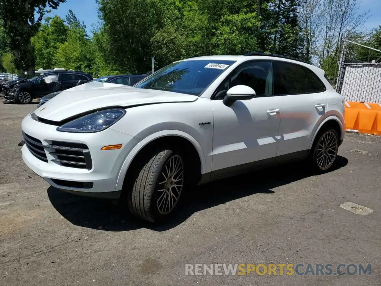1 Фотография поврежденного автомобиля WP1AE2AY2NDA26913 PORSCHE CAYENNE 2022