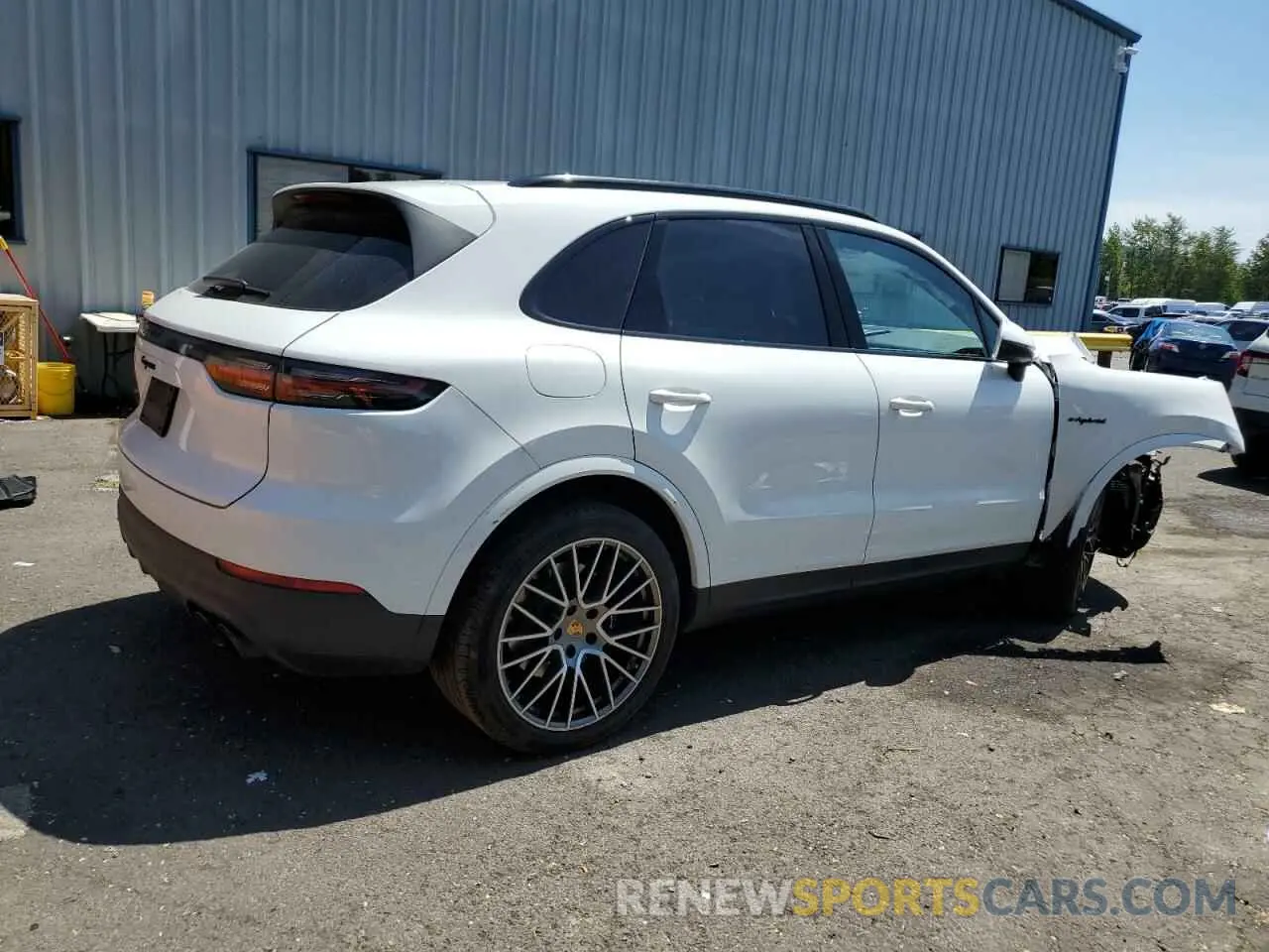 3 Фотография поврежденного автомобиля WP1AE2AY2NDA26913 PORSCHE CAYENNE 2022