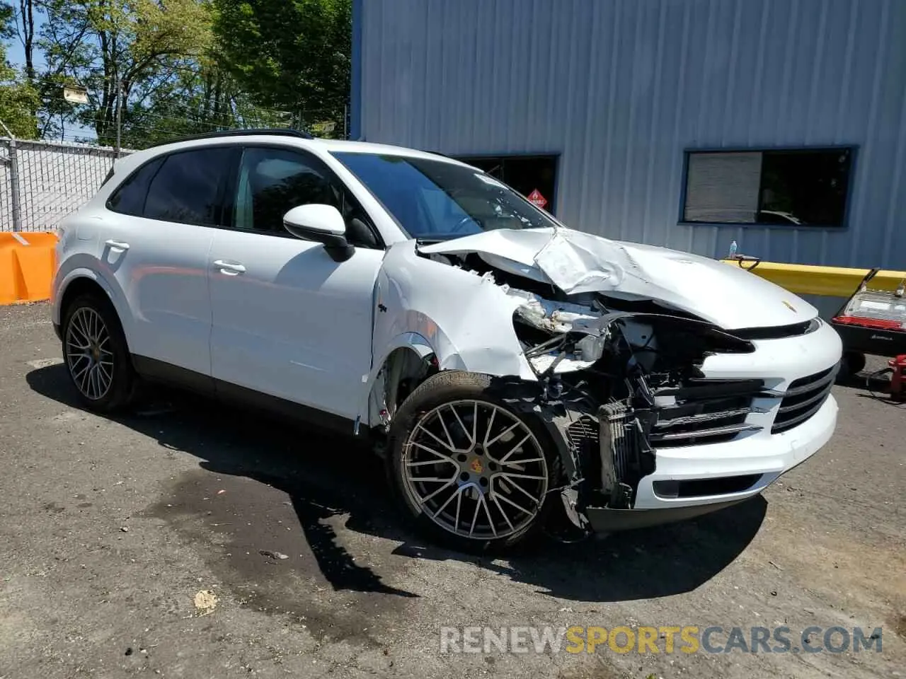 4 Фотография поврежденного автомобиля WP1AE2AY2NDA26913 PORSCHE CAYENNE 2022