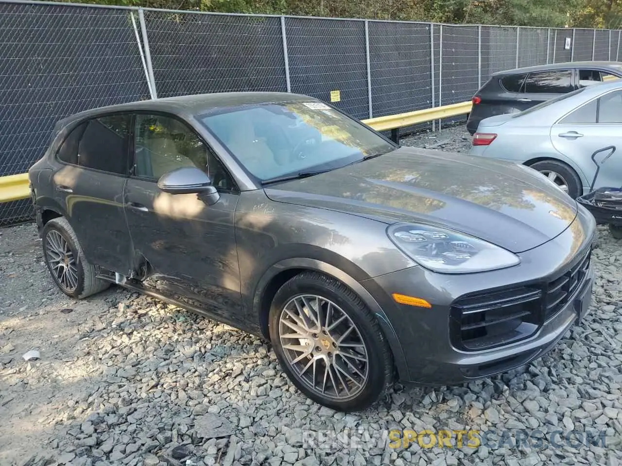 4 Photograph of a damaged car WP1AF2AY5NDA44206 PORSCHE CAYENNE 2022