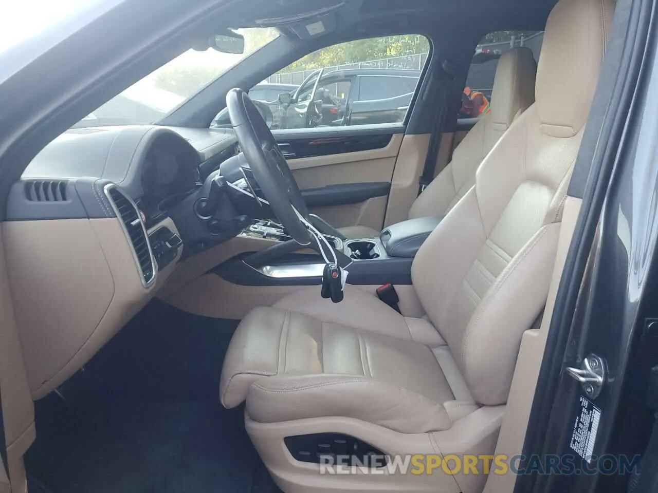 7 Photograph of a damaged car WP1AF2AY5NDA44206 PORSCHE CAYENNE 2022