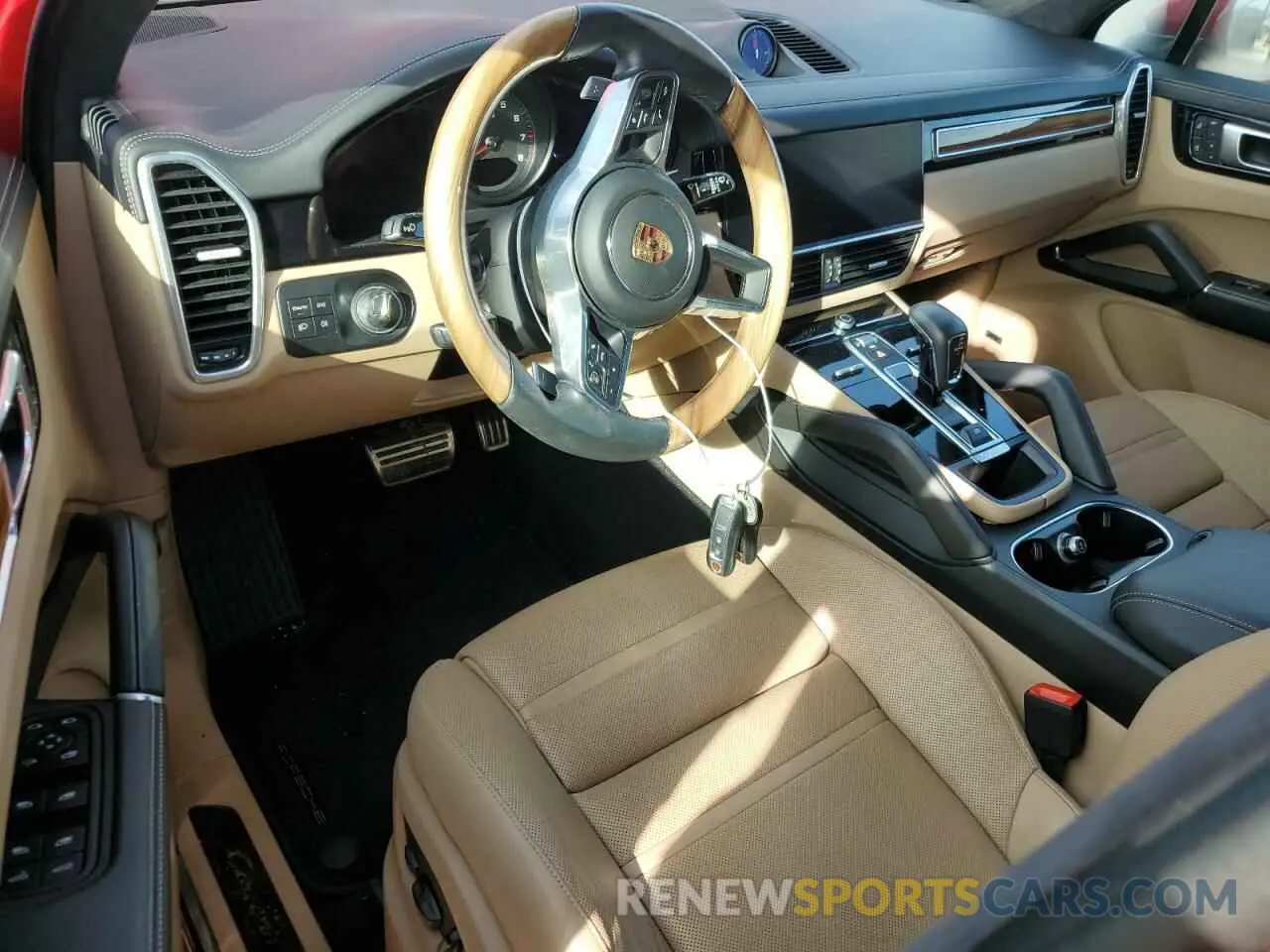 8 Photograph of a damaged car WP1AG2AY5NDA38578 PORSCHE CAYENNE 2022