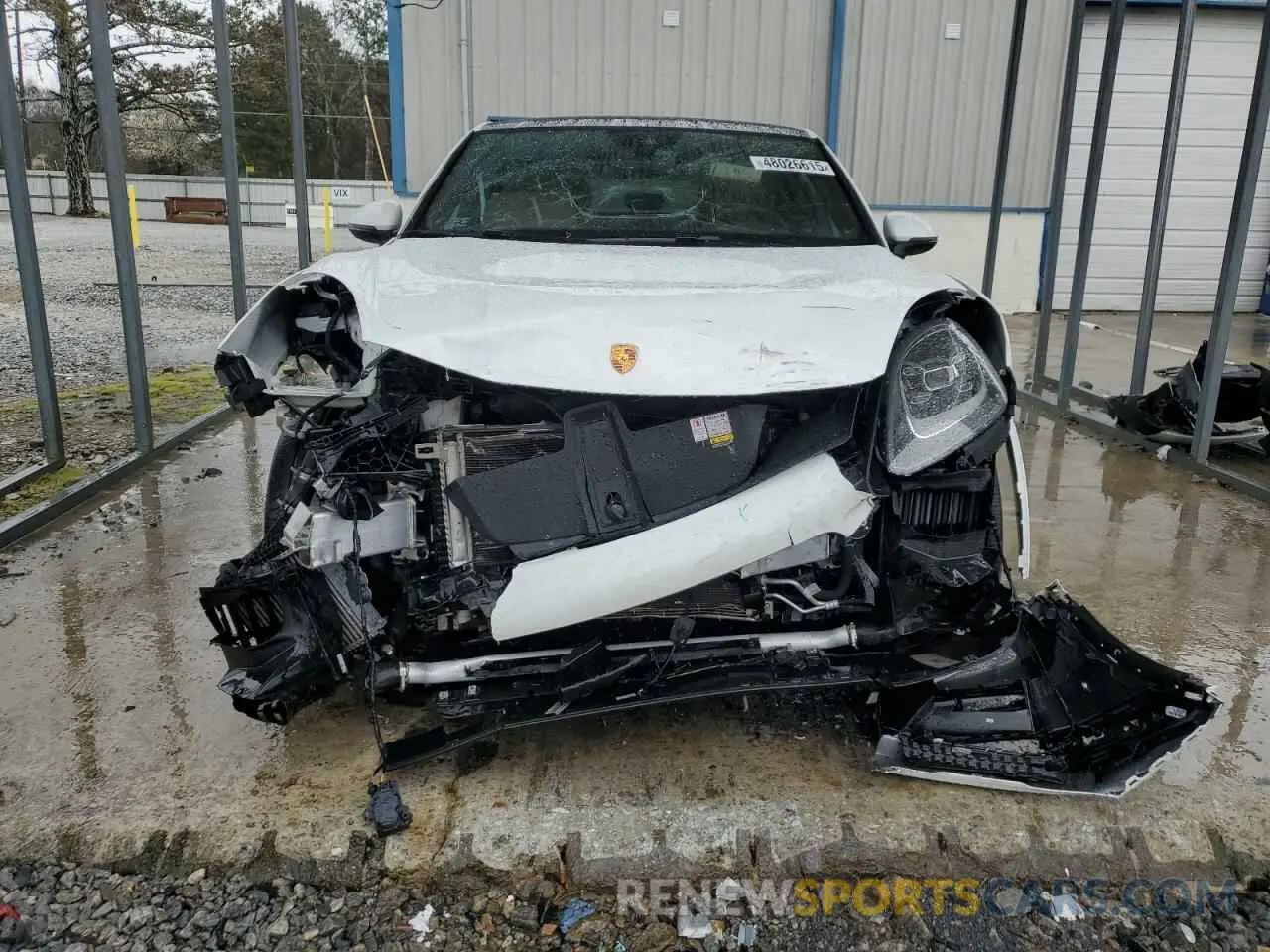 5 Photograph of a damaged car WP1BE2AY2NDA51427 PORSCHE CAYENNE 2022