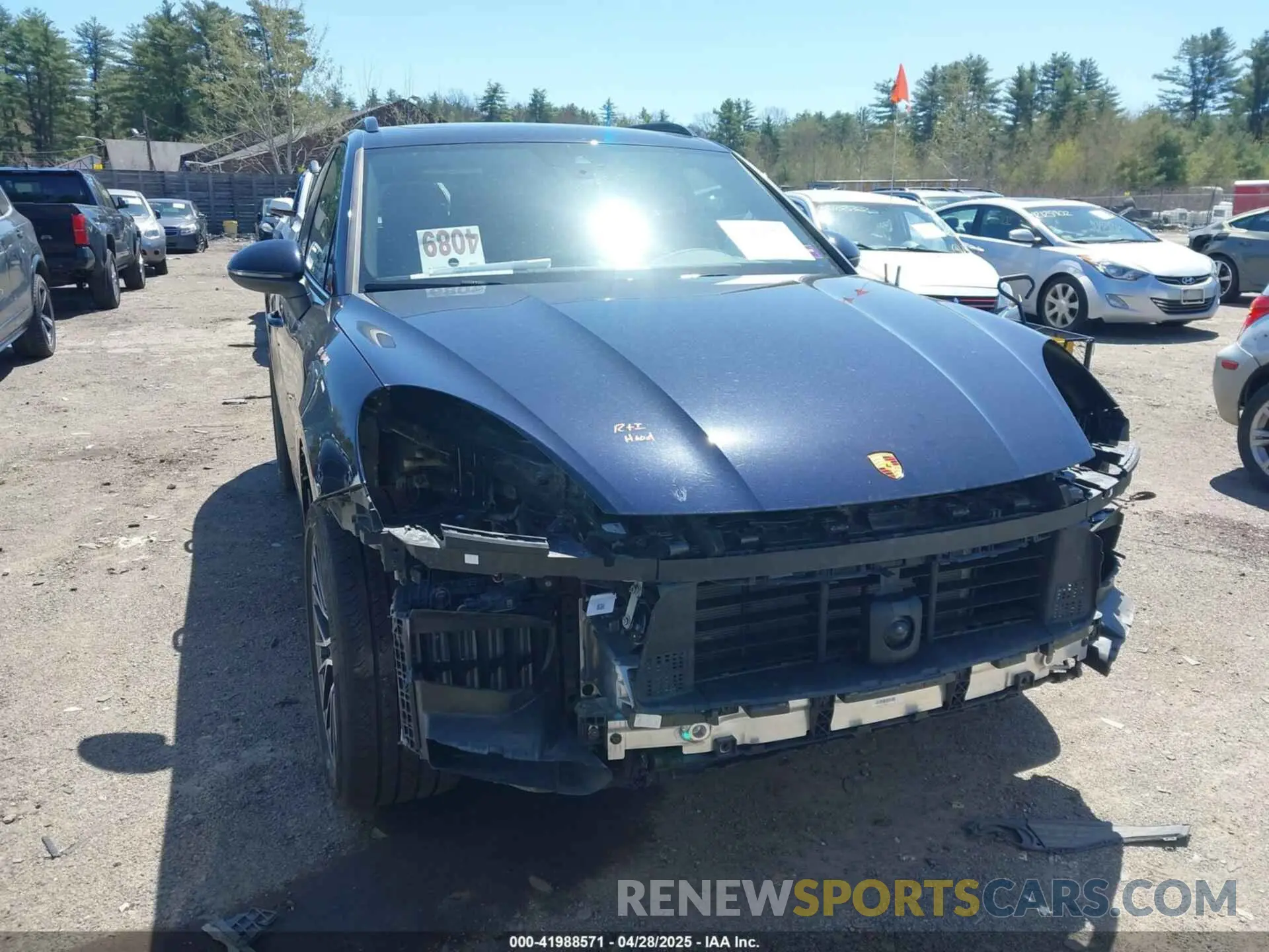 13 Photograph of a damaged car WP1AA2AY1PDA09888 PORSCHE CAYENNE 2023