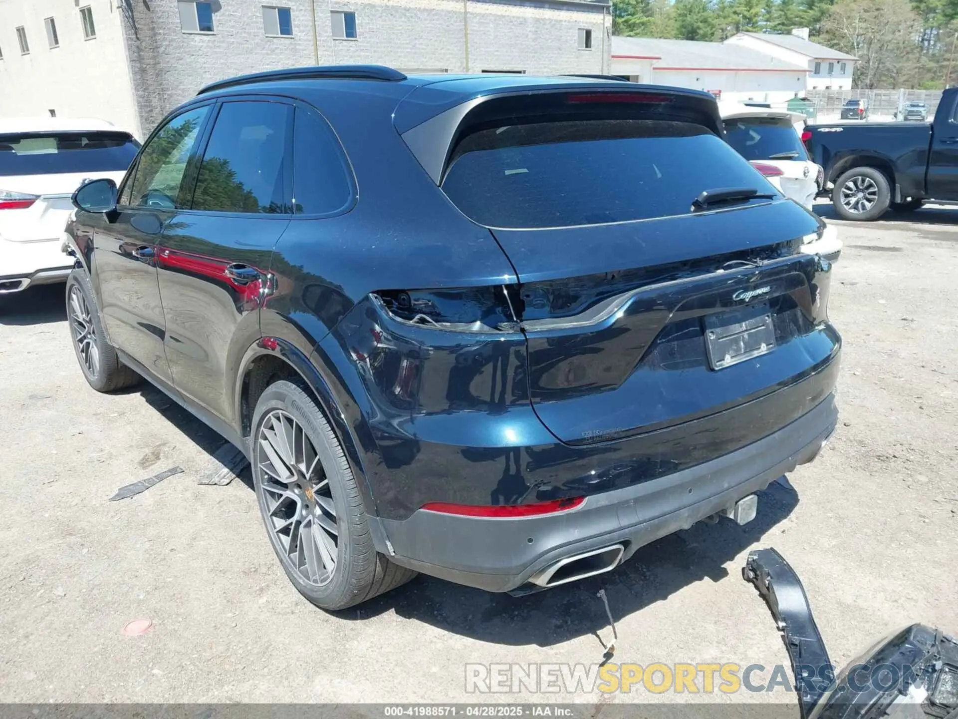 3 Photograph of a damaged car WP1AA2AY1PDA09888 PORSCHE CAYENNE 2023