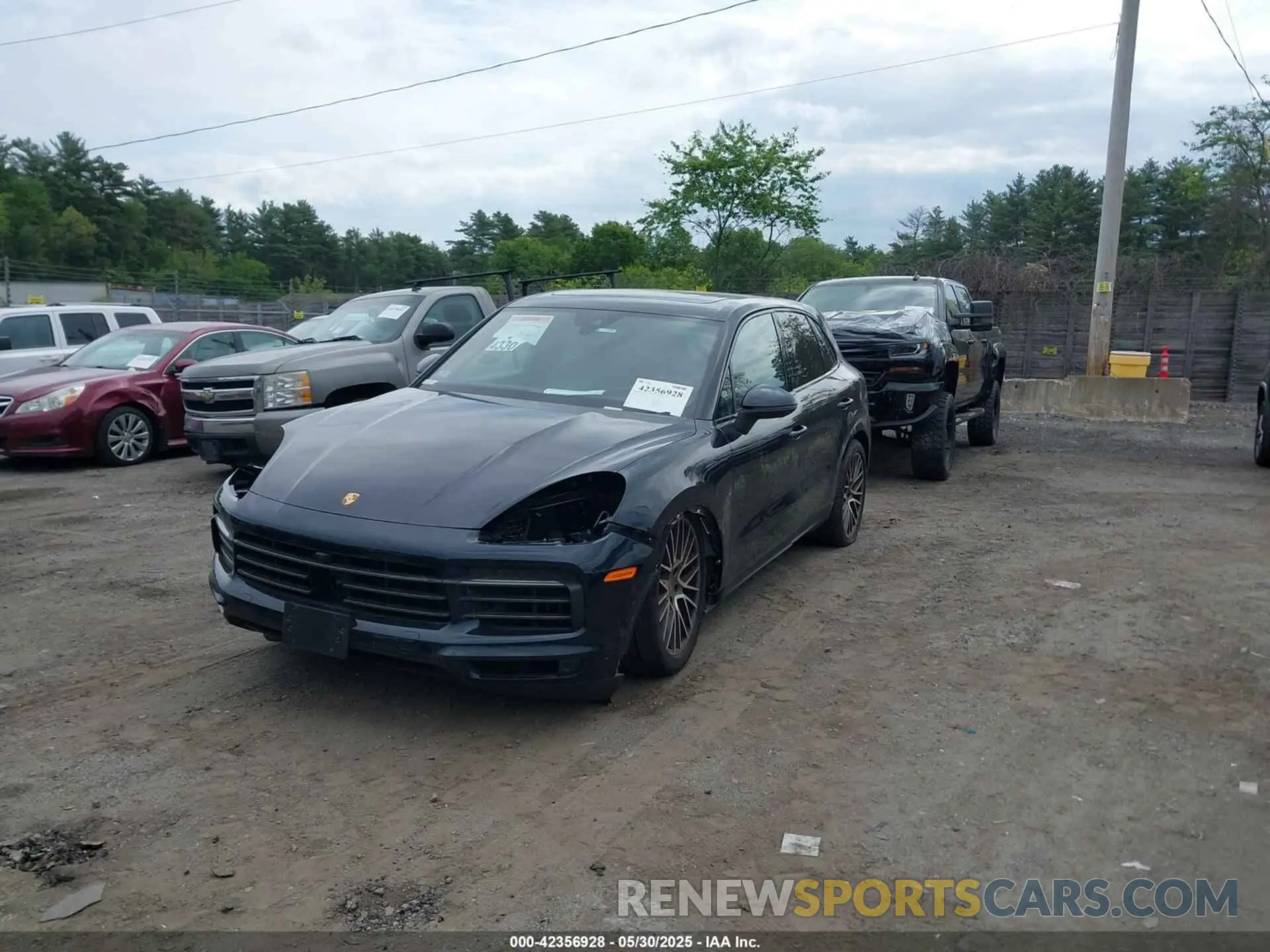 2 Фотография поврежденного автомобиля WP1AA2AY4PDA04443 PORSCHE CAYENNE 2023