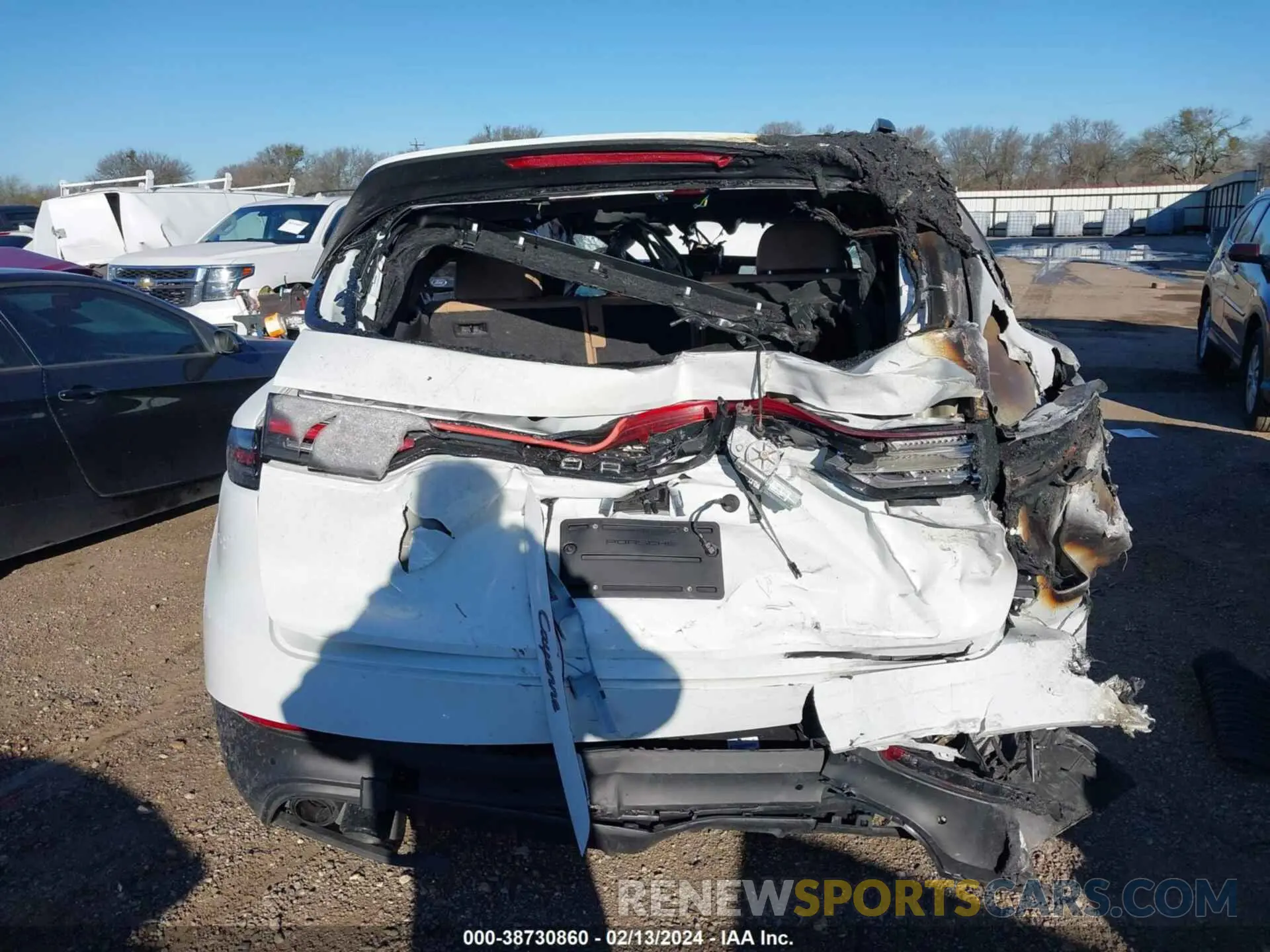 15 Photograph of a damaged car WP1AA2AY5PDA07688 PORSCHE CAYENNE 2023