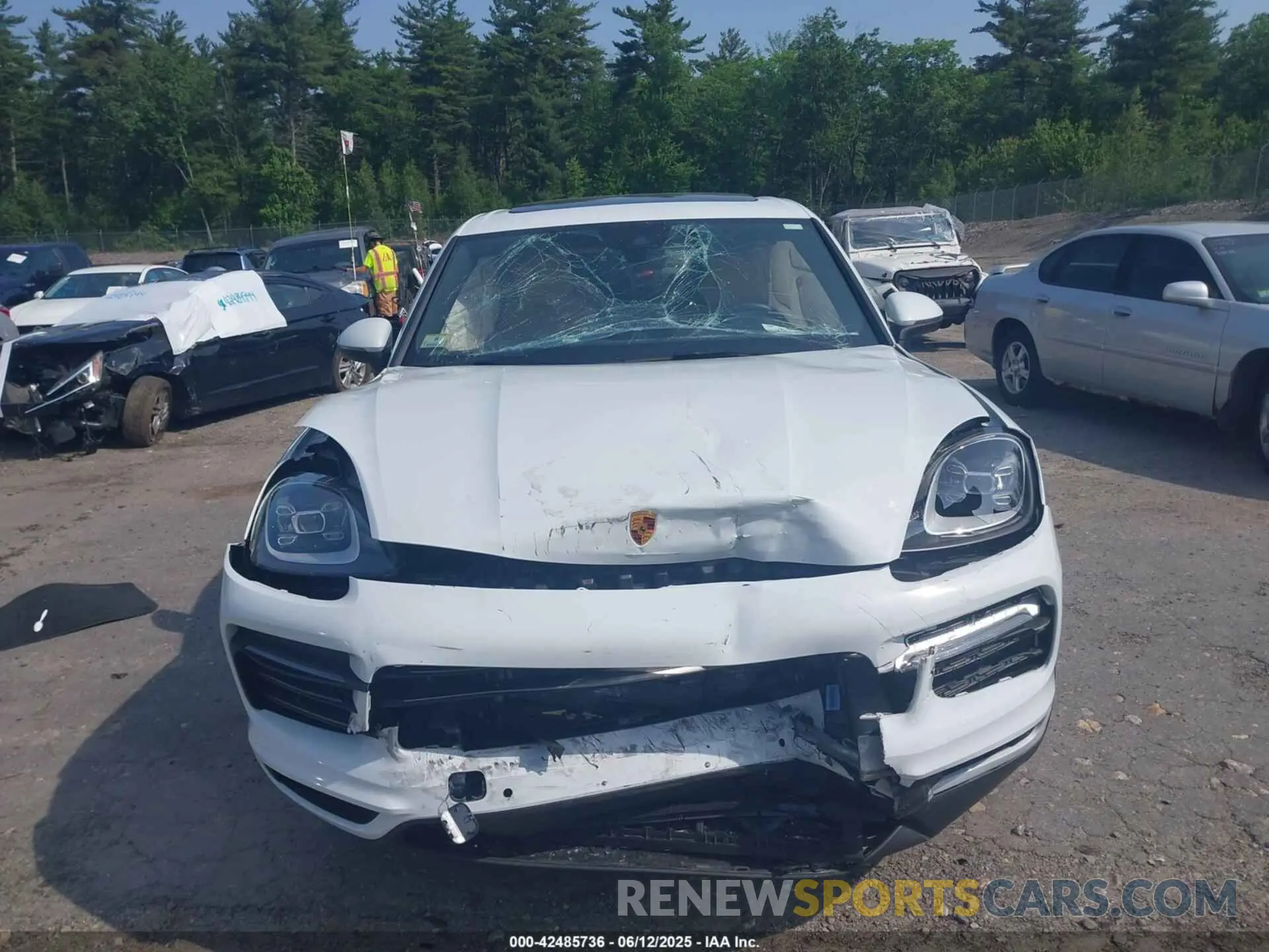 13 Фотография поврежденного автомобиля WP1AA2AY8PDA01206 PORSCHE CAYENNE 2023