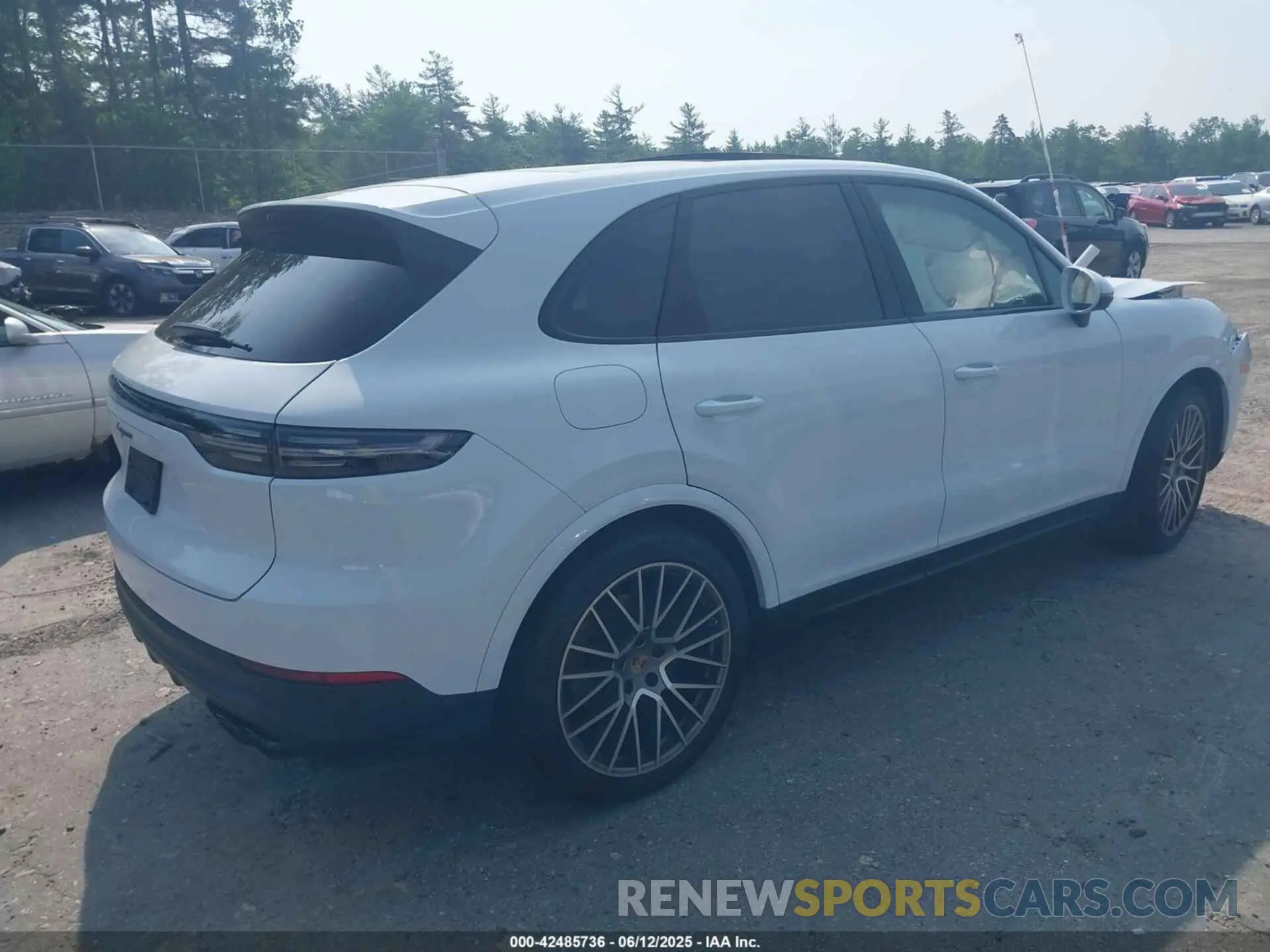 4 Фотография поврежденного автомобиля WP1AA2AY8PDA01206 PORSCHE CAYENNE 2023