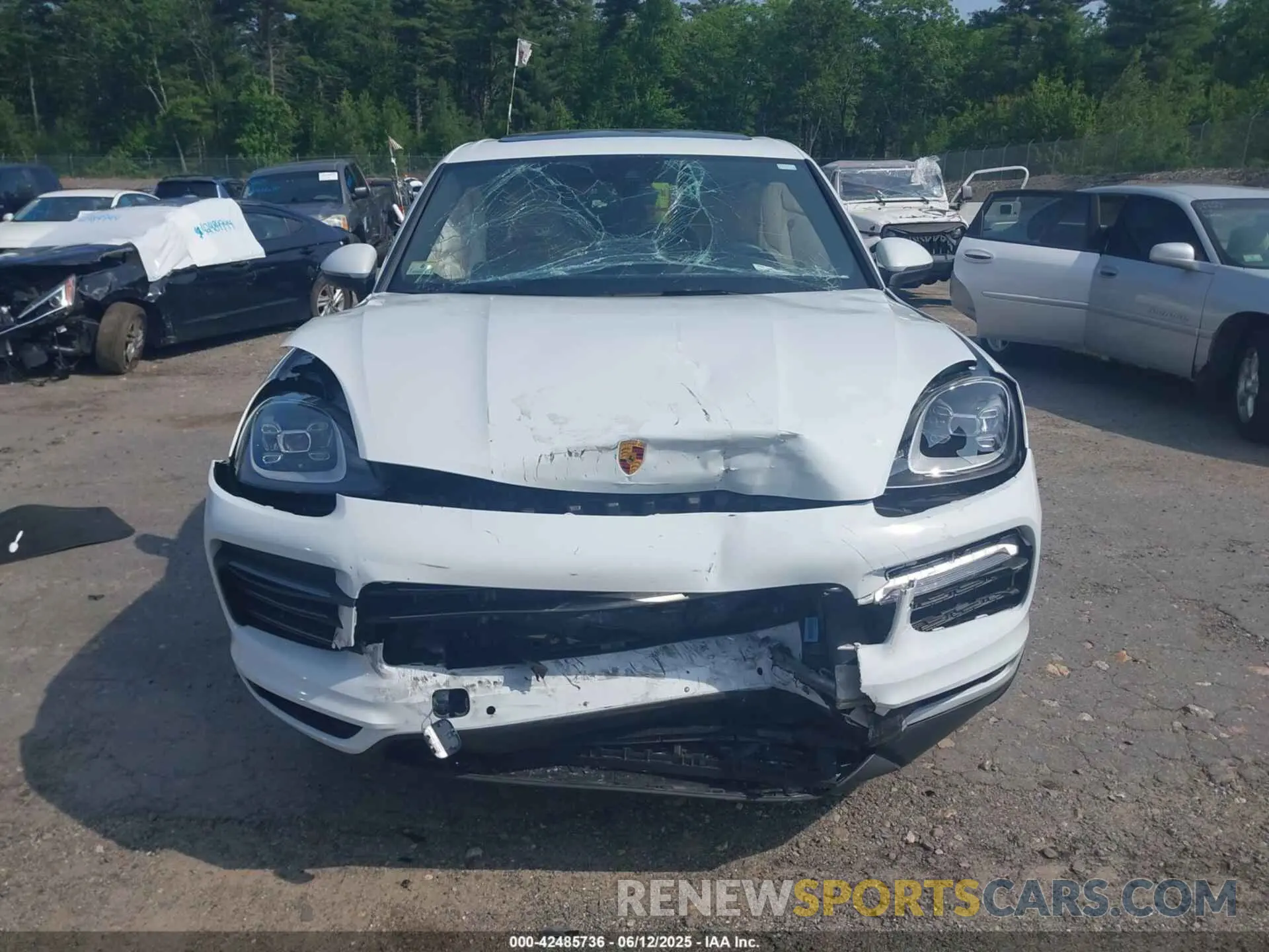 6 Фотография поврежденного автомобиля WP1AA2AY8PDA01206 PORSCHE CAYENNE 2023