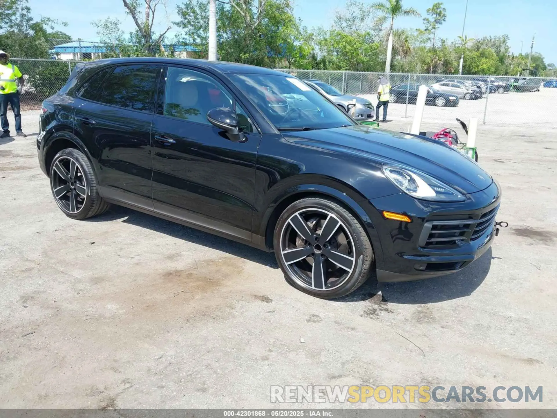 1 Photograph of a damaged car WP1AA2AYXPDA01076 PORSCHE CAYENNE 2023