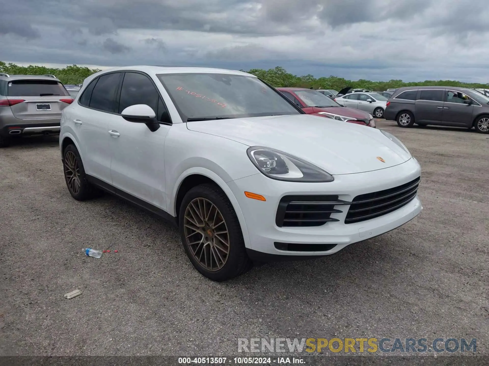 1 Photograph of a damaged car WP1AA2AYXPDA04091 PORSCHE CAYENNE 2023
