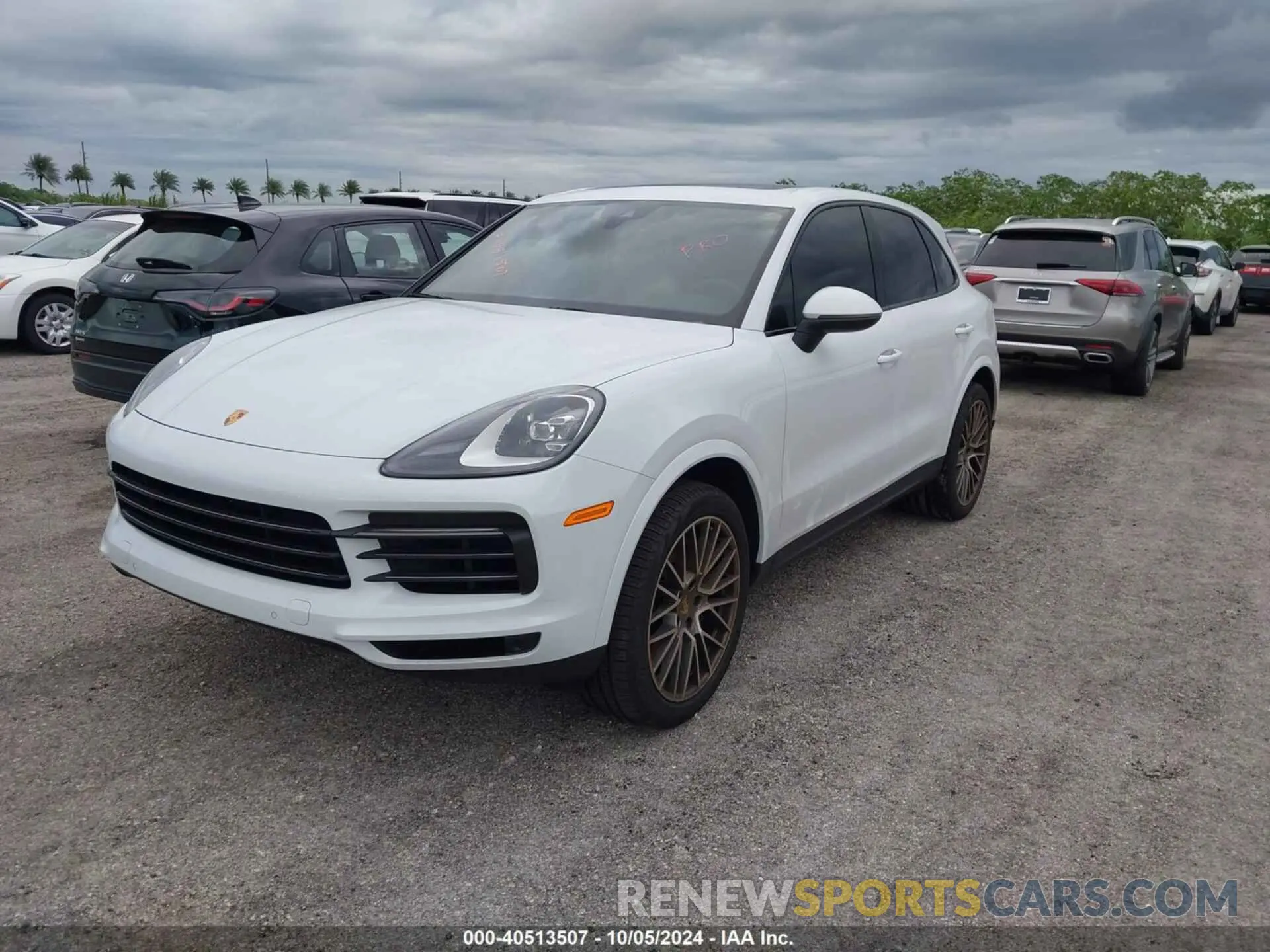 2 Photograph of a damaged car WP1AA2AYXPDA04091 PORSCHE CAYENNE 2023