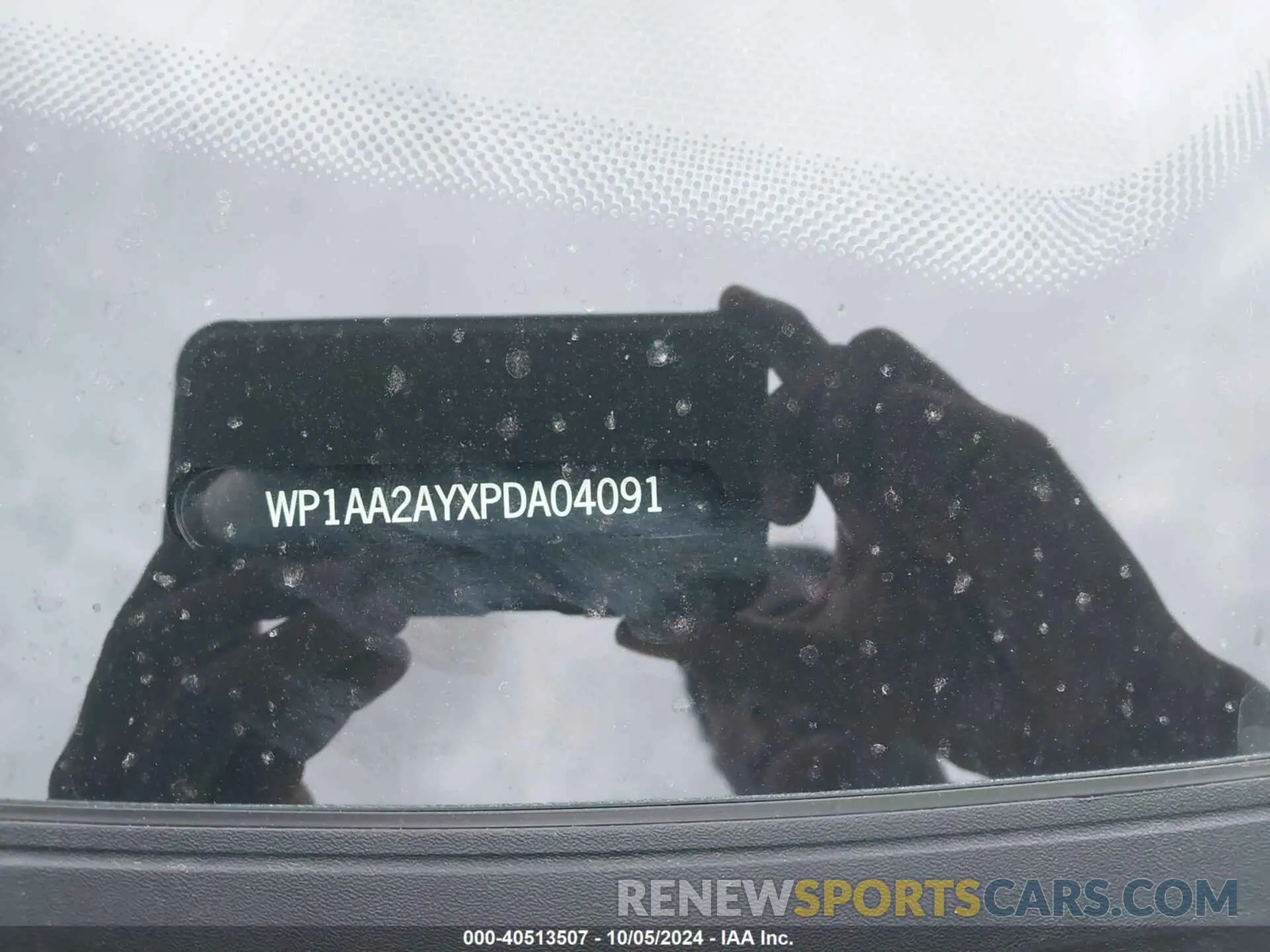 9 Photograph of a damaged car WP1AA2AYXPDA04091 PORSCHE CAYENNE 2023