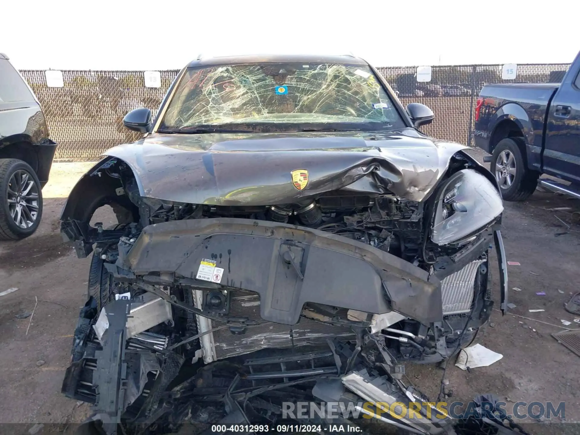 13 Фотография поврежденного автомобиля WP1AB2AY7PDA14428 PORSCHE CAYENNE 2023