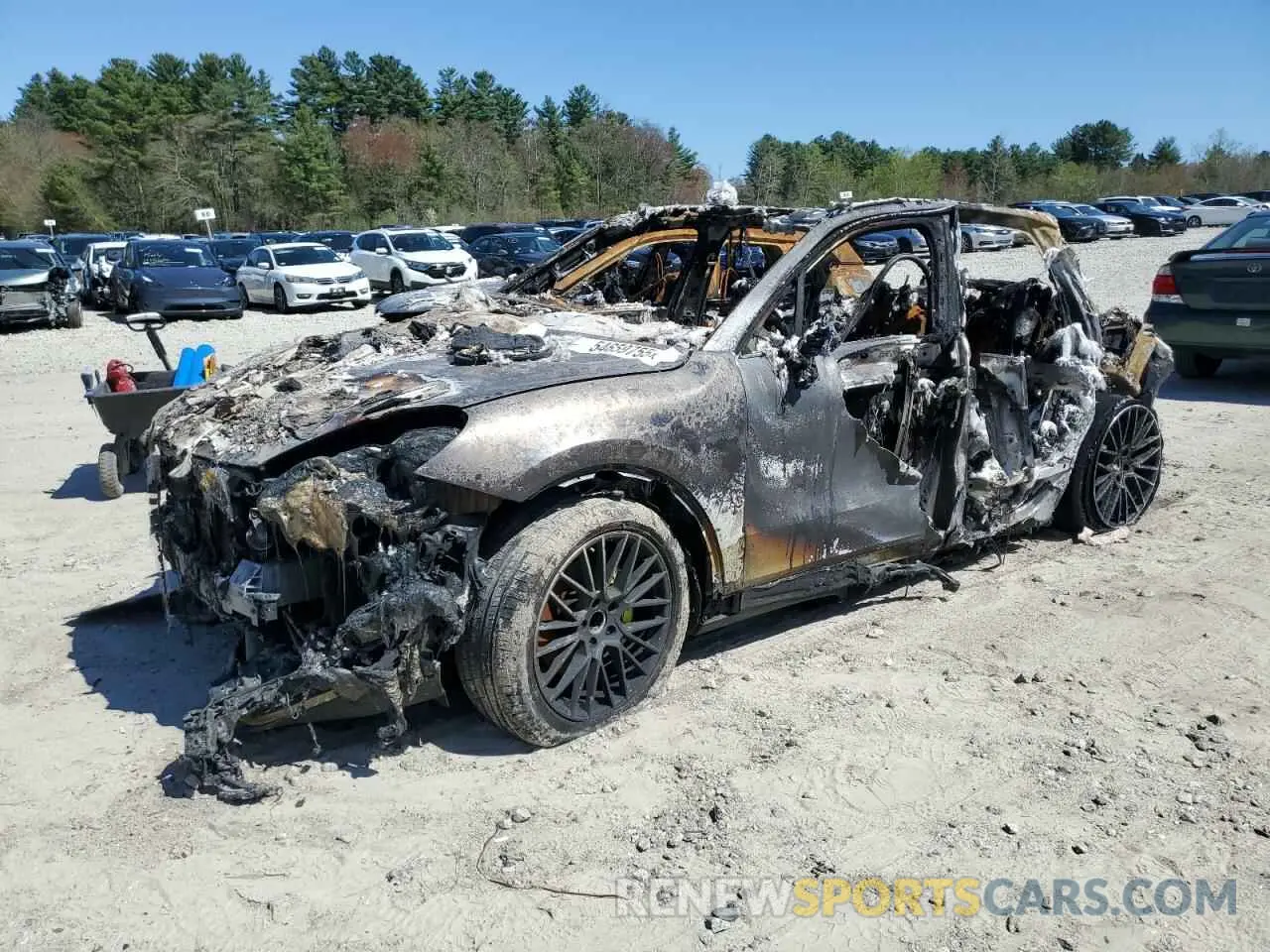 1 Фотография поврежденного автомобиля WP1AE2AY0PDA12267 PORSCHE CAYENNE 2023