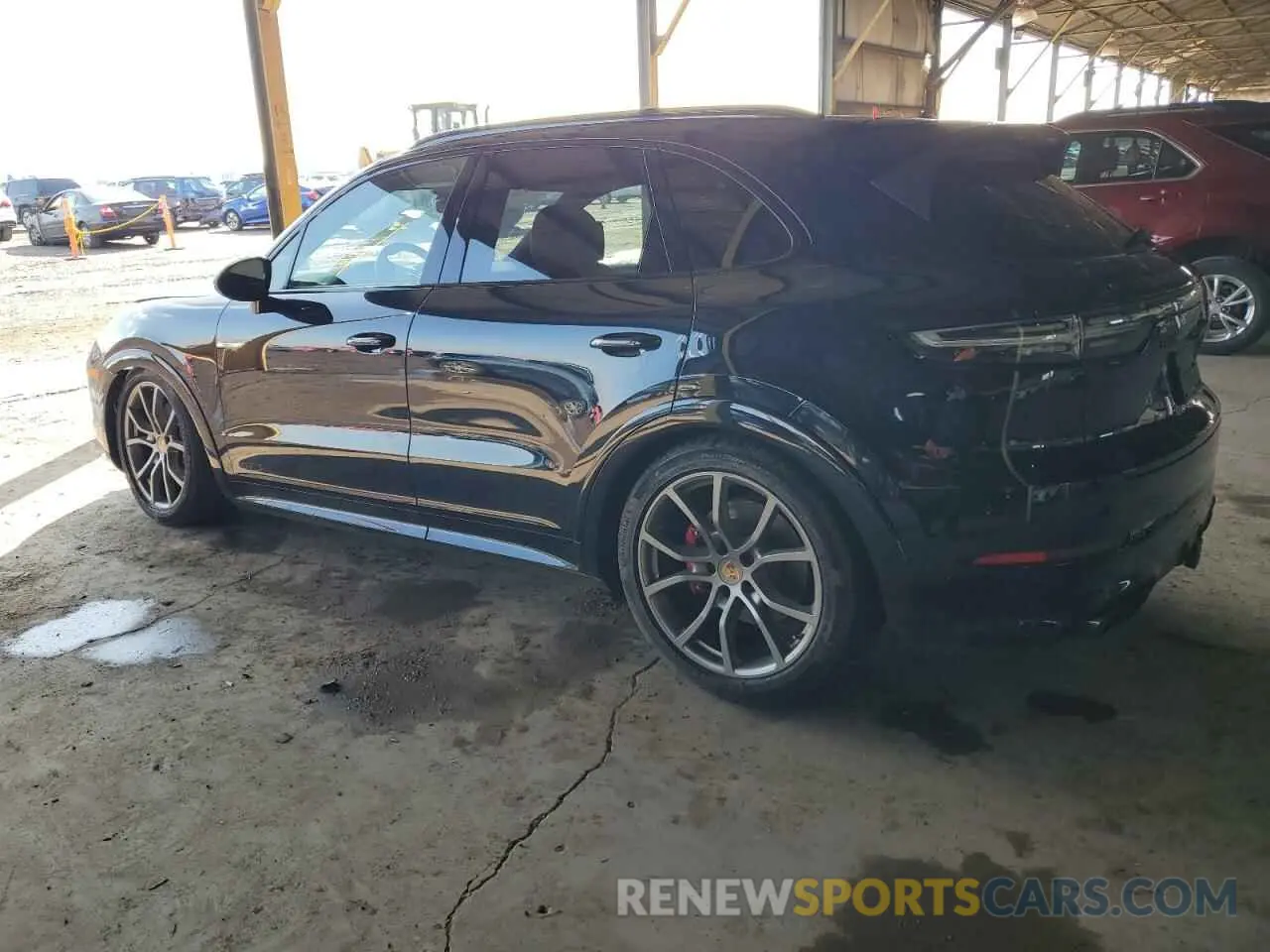 2 Photograph of a damaged car WP1AG2AY5PDA18270 PORSCHE CAYENNE 2023