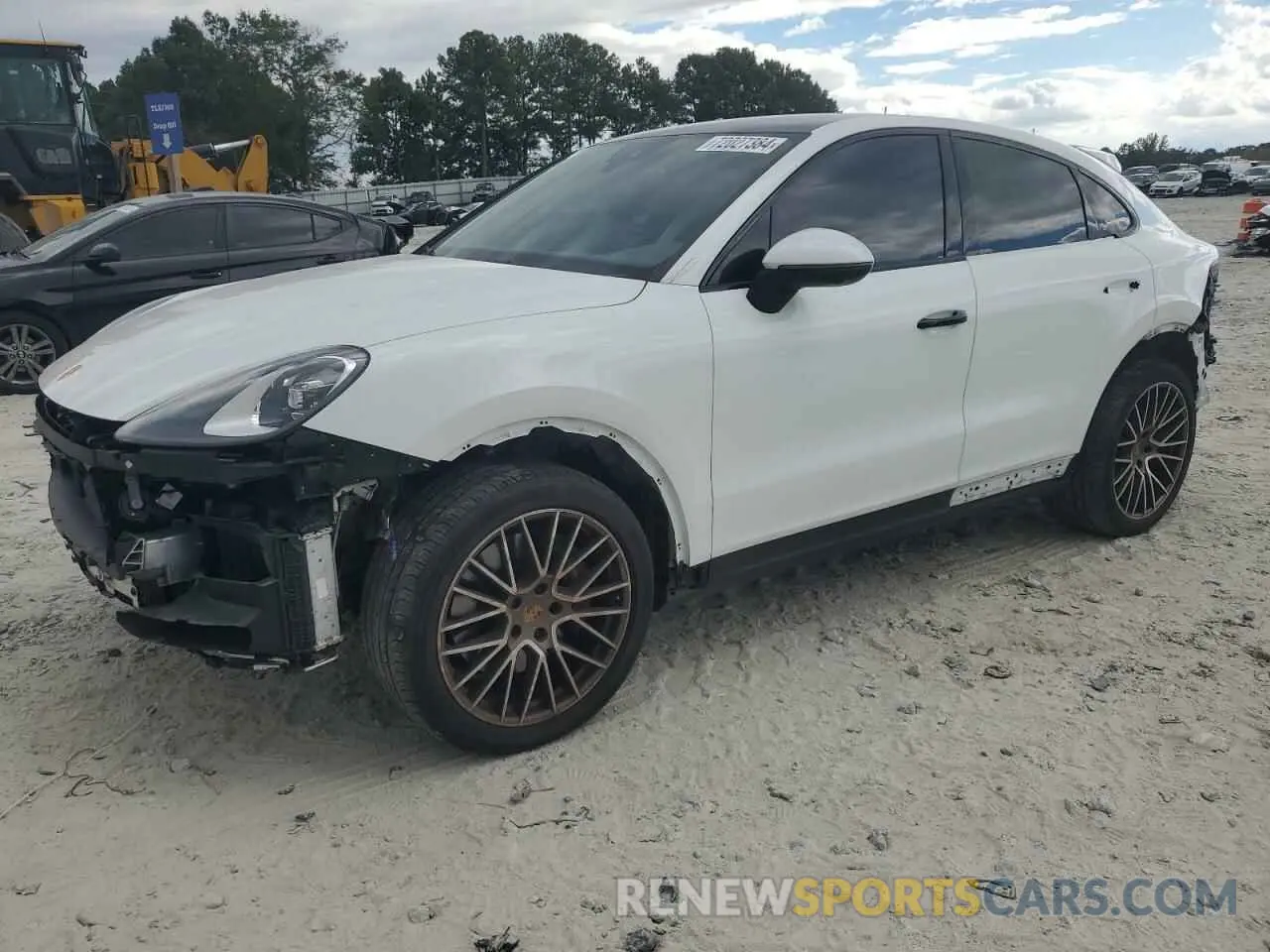 1 Photograph of a damaged car WP1BA2AY7PDA25145 PORSCHE CAYENNE 2023