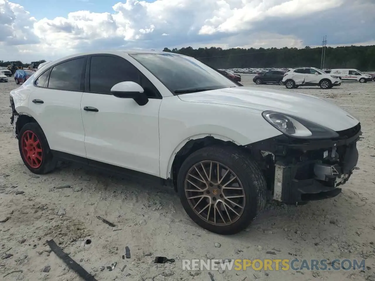 4 Photograph of a damaged car WP1BA2AY7PDA25145 PORSCHE CAYENNE 2023