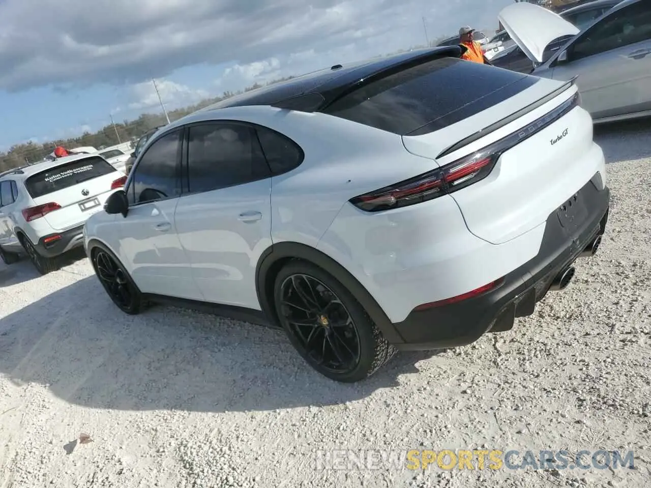 2 Фотография поврежденного автомобиля WP1BK2AY3PDA39332 PORSCHE CAYENNE 2023