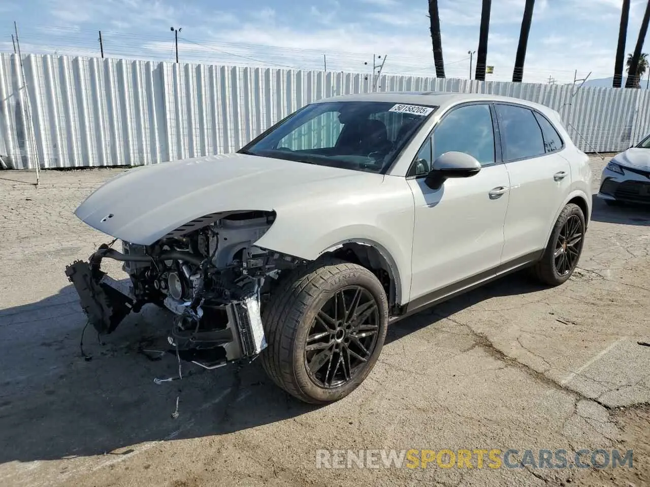 1 Фотография поврежденного автомобиля WP1AA2AY5RDA13168 PORSCHE CAYENNE 2024