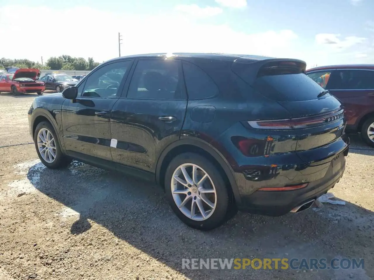 2 Photograph of a damaged car WP1AE2AY3RDA29258 PORSCHE CAYENNE 2024