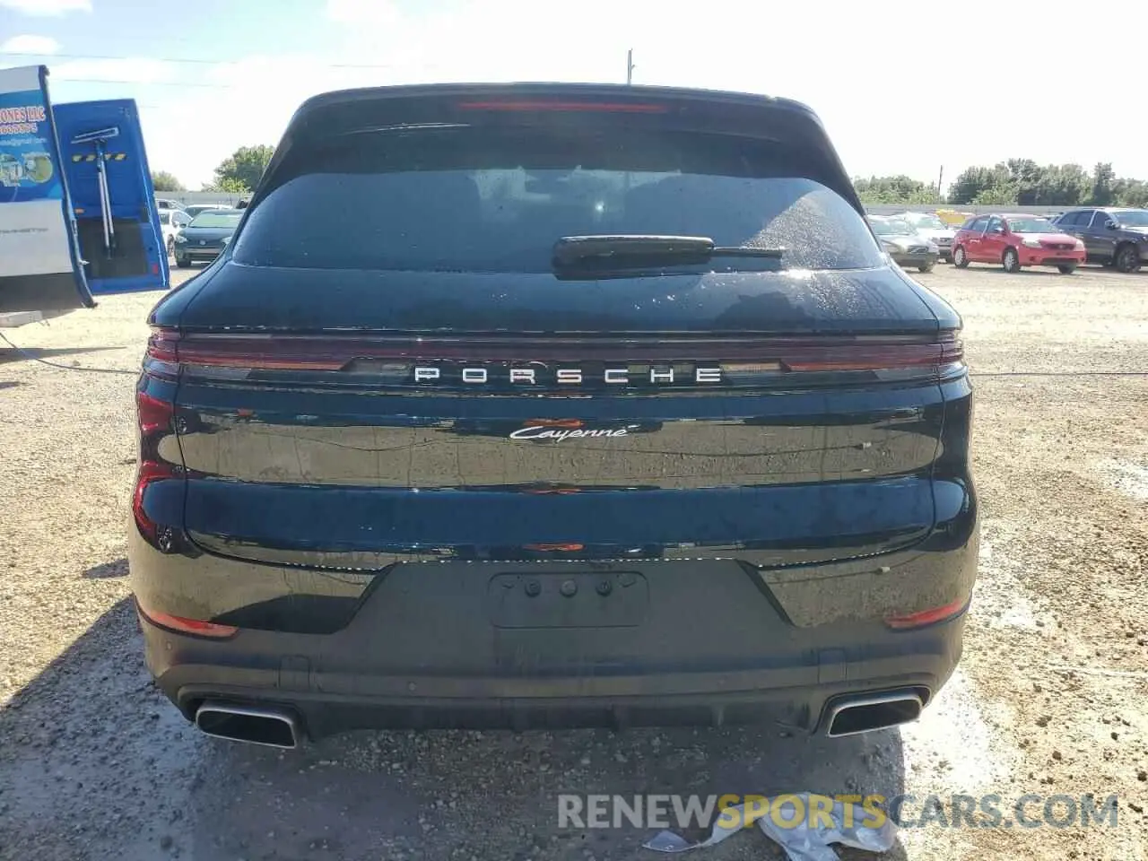 6 Photograph of a damaged car WP1AE2AY3RDA29258 PORSCHE CAYENNE 2024