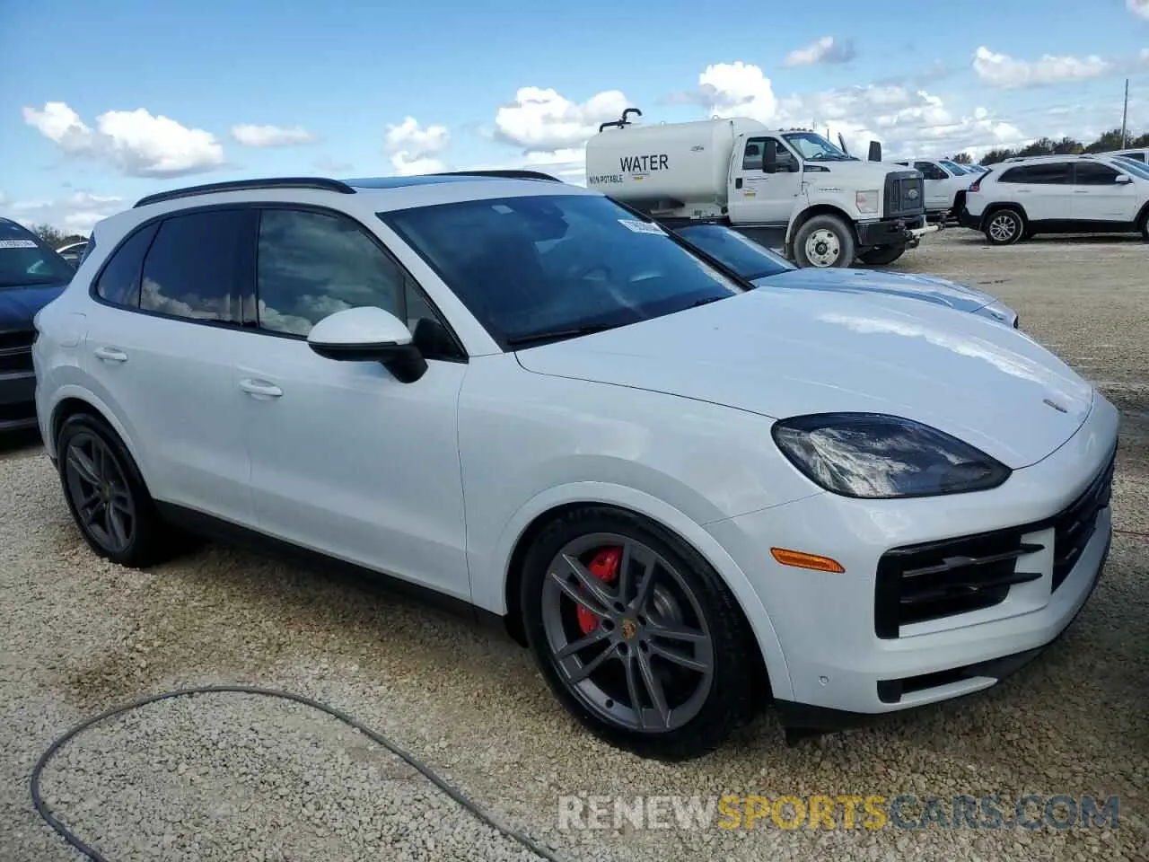 4 Фотография поврежденного автомобиля WP1AL2AY2RDA32576 PORSCHE CAYENNE 2024