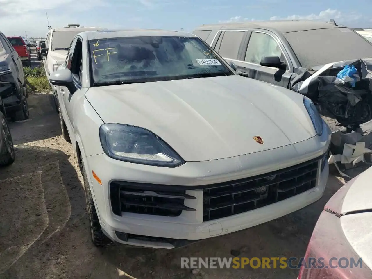 5 Photograph of a damaged car WP1AL2AY5RDA33060 PORSCHE CAYENNE 2024