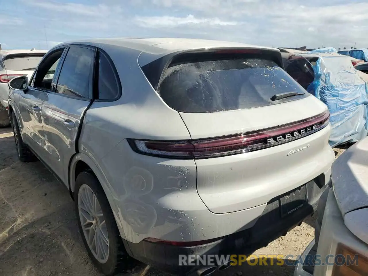 6 Photograph of a damaged car WP1AL2AY5RDA33060 PORSCHE CAYENNE 2024