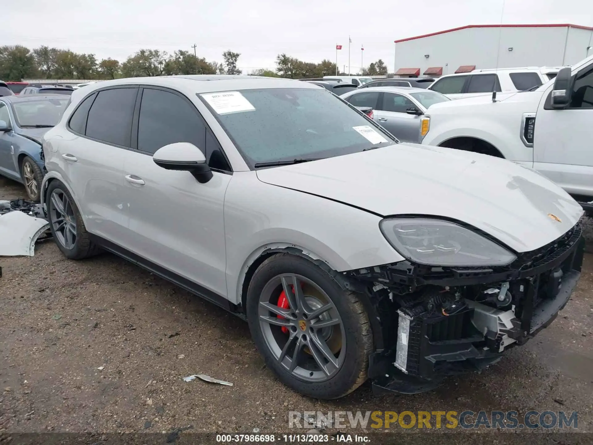 1 Photograph of a damaged car WP1AL2AYXRDA32387 PORSCHE CAYENNE 2024