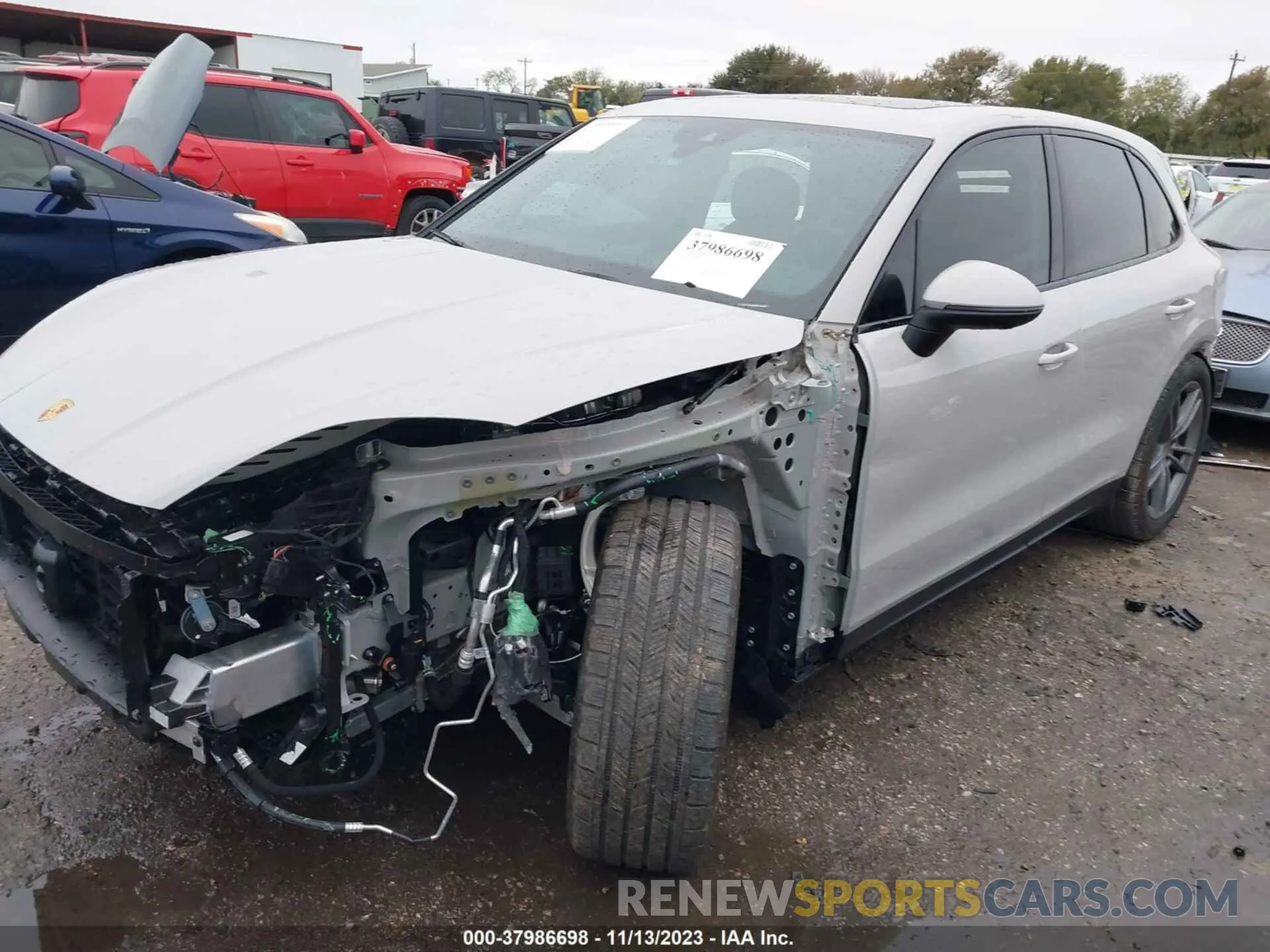 2 Photograph of a damaged car WP1AL2AYXRDA32387 PORSCHE CAYENNE 2024