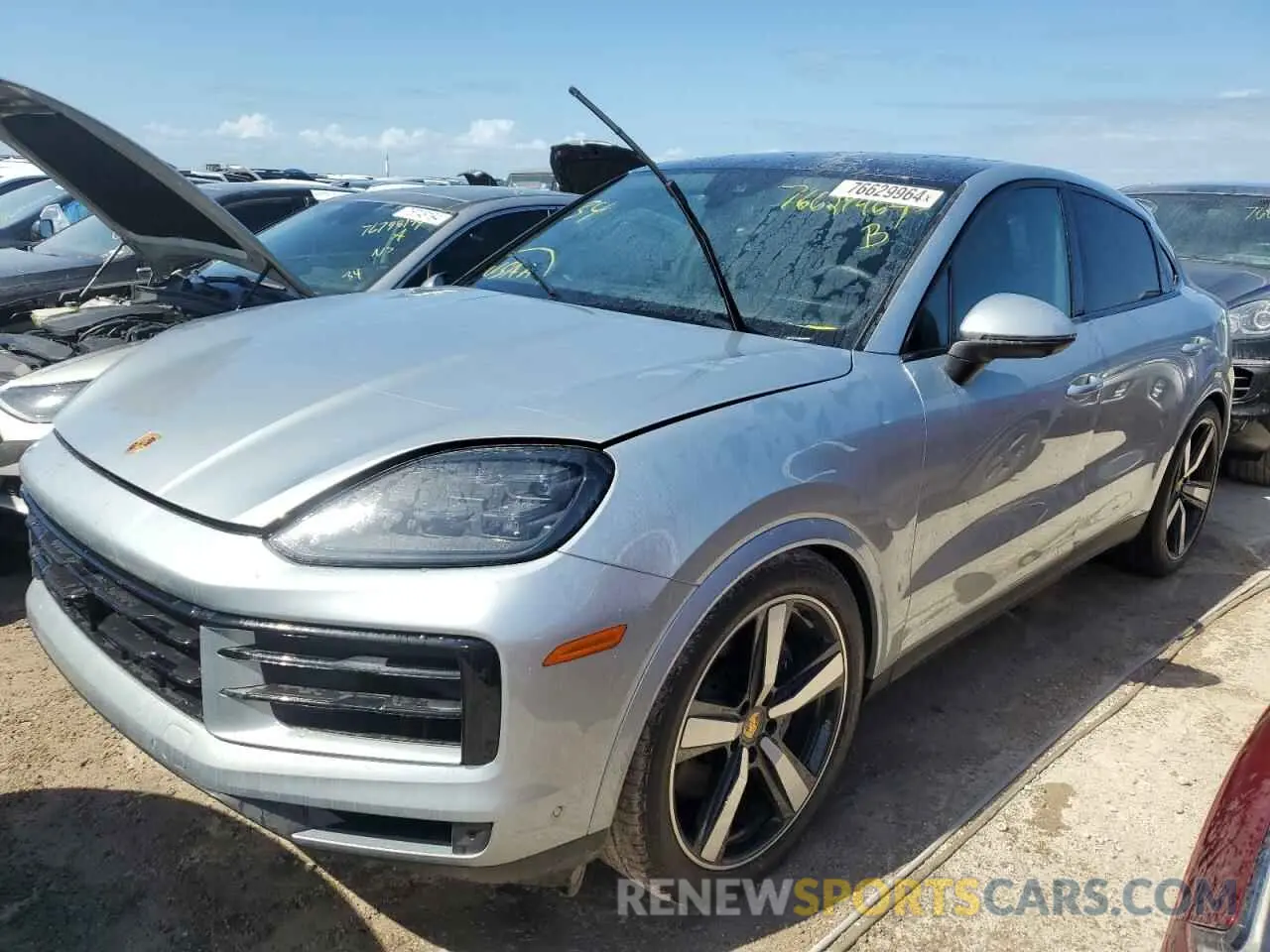 1 Photograph of a damaged car WP1BA2AY0RDA49063 PORSCHE CAYENNE 2024