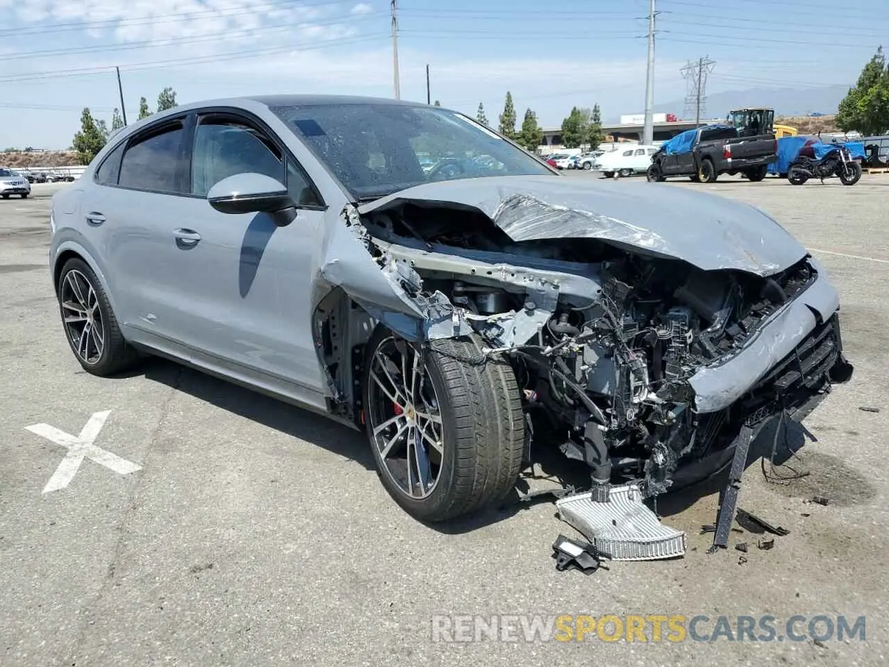 4 Фотография поврежденного автомобиля WP1BL2AY8RDA60242 PORSCHE CAYENNE 2024