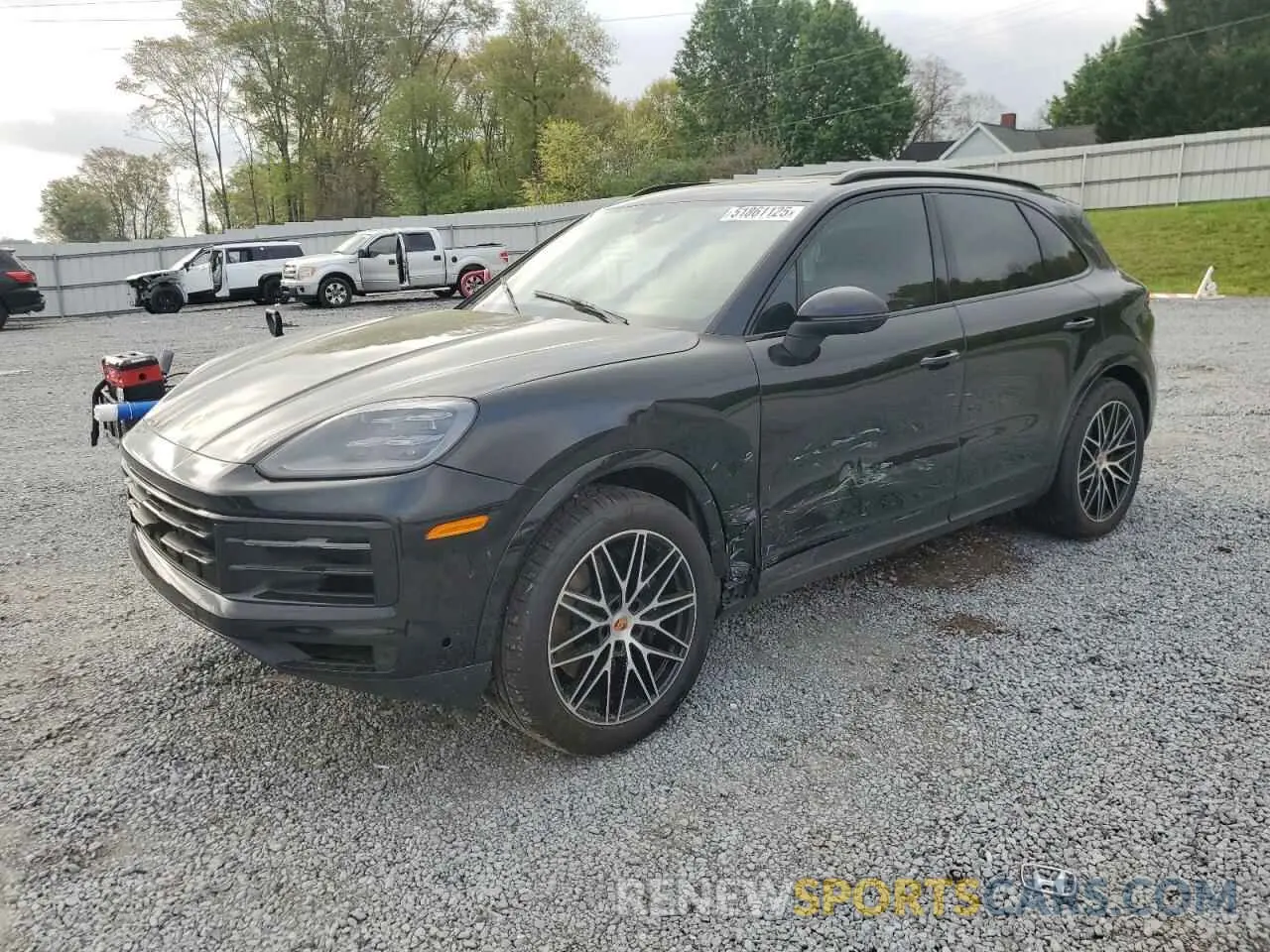 1 Photograph of a damaged car WP1AA2AYXSDA01216 PORSCHE CAYENNE 2025