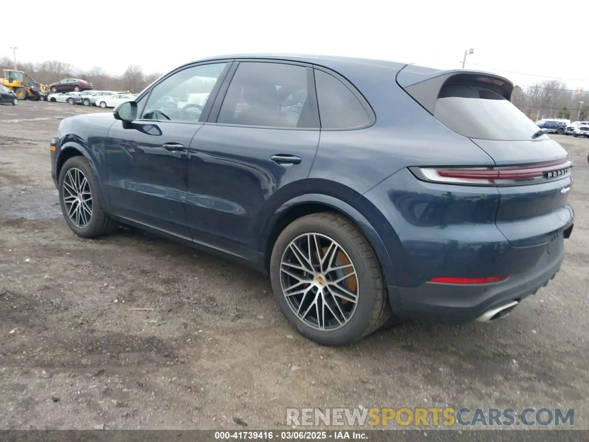 3 Photograph of a damaged car WP1AA2AYXSDA03001 PORSCHE CAYENNE 2025
