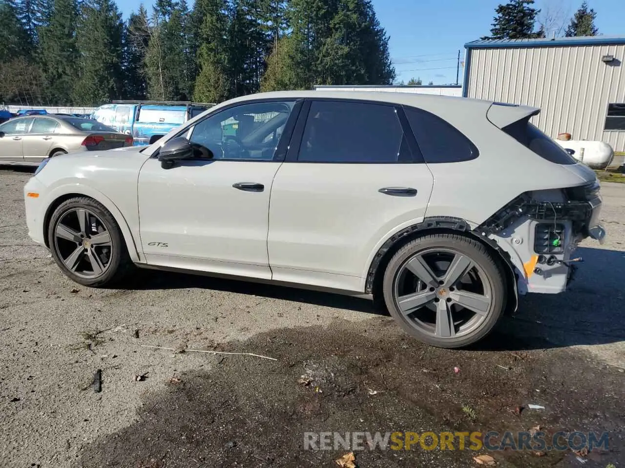 2 Фотография поврежденного автомобиля WP1AG2AY2SDA24164 PORSCHE CAYENNE 2025