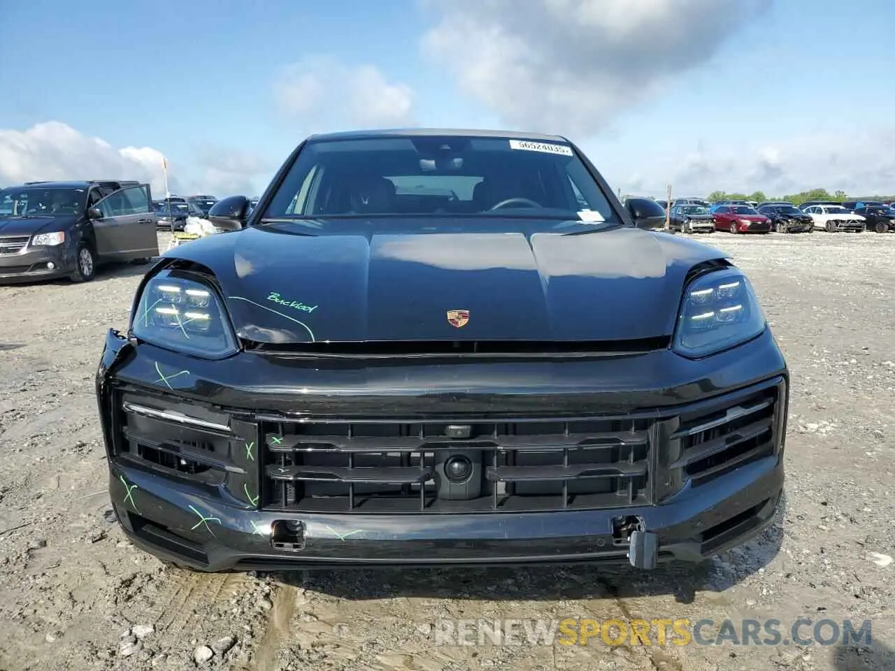 5 Photograph of a damaged car WP1BA2AY2SDA30469 PORSCHE CAYENNE 2025