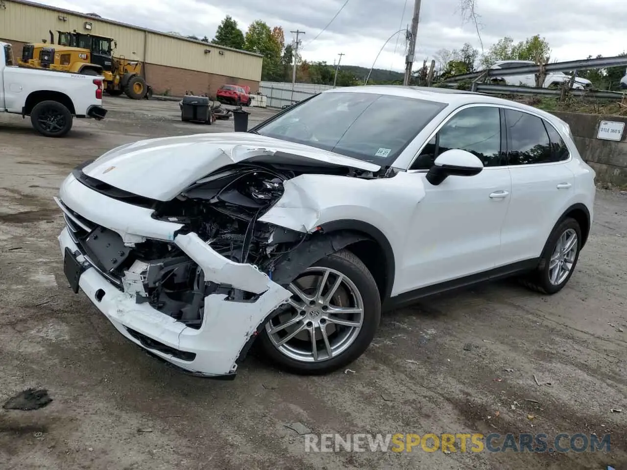 1 Photograph of a damaged car WP1AA2AYXPDA02468 PORSCHE CAYENNE BA 2023