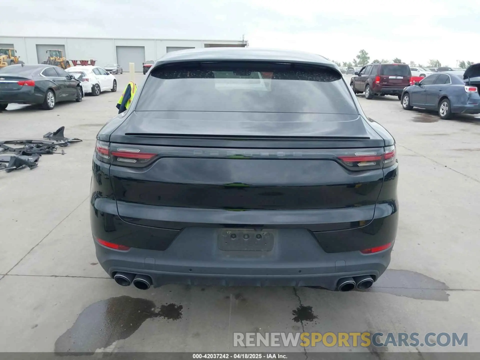 17 Photograph of a damaged car WP1BA2AYXLDA47778 PORSCHE CAYENNE COUPE 2020