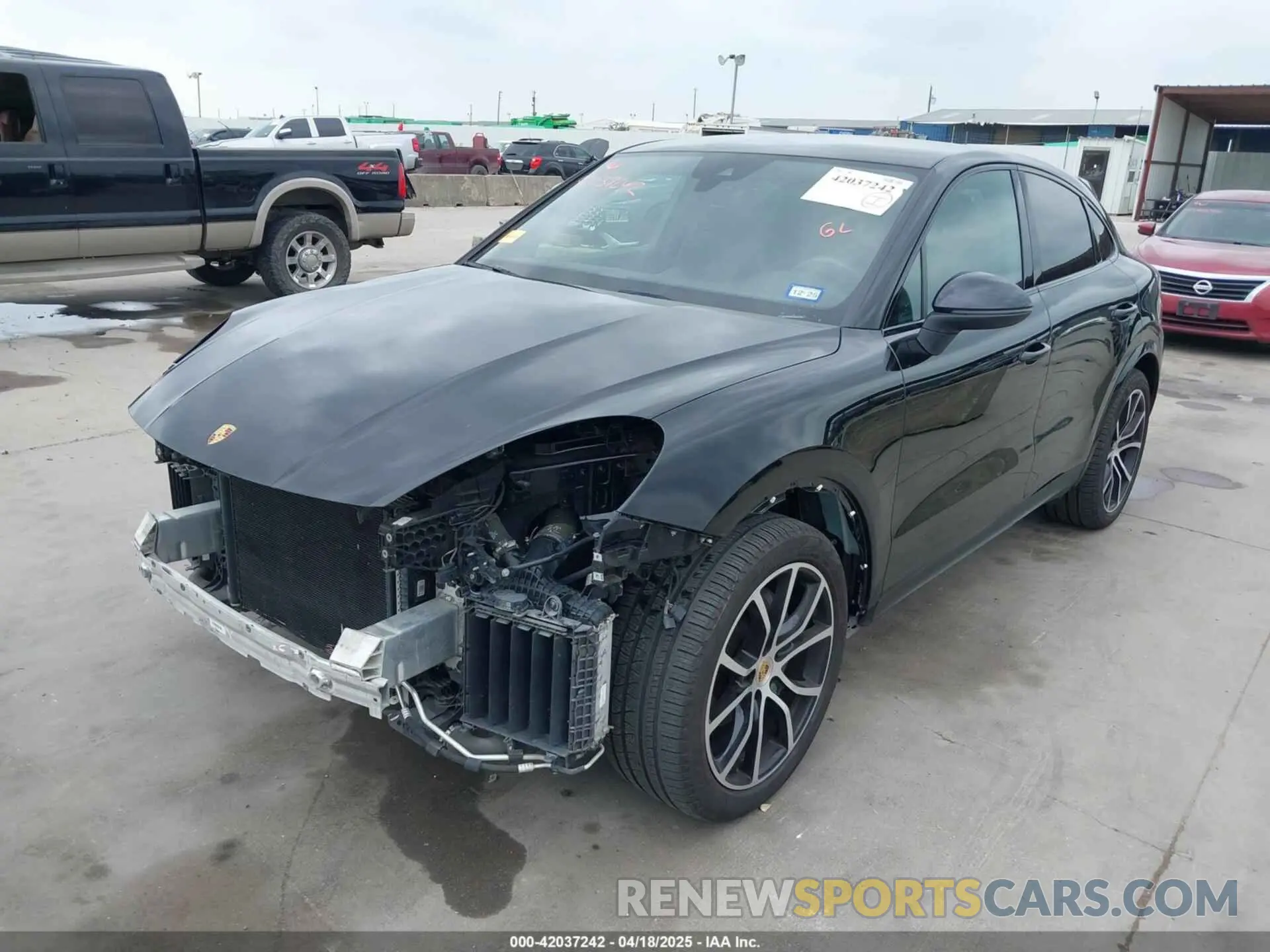 2 Photograph of a damaged car WP1BA2AYXLDA47778 PORSCHE CAYENNE COUPE 2020