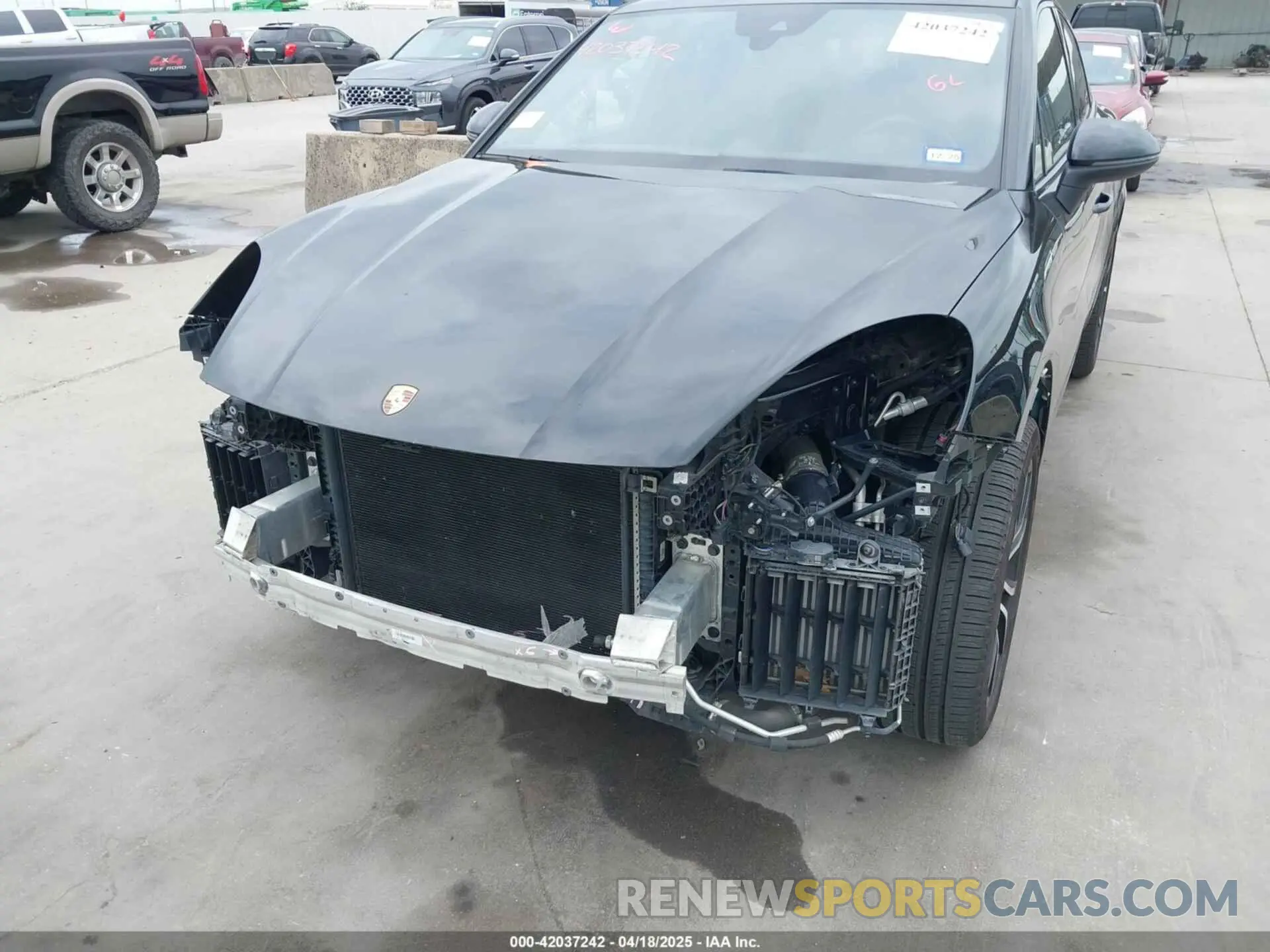 6 Photograph of a damaged car WP1BA2AYXLDA47778 PORSCHE CAYENNE COUPE 2020