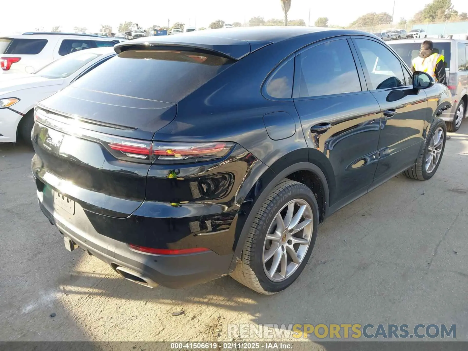 4 Photograph of a damaged car WP1BA2AY3MDA41192 PORSCHE CAYENNE COUPE 2021