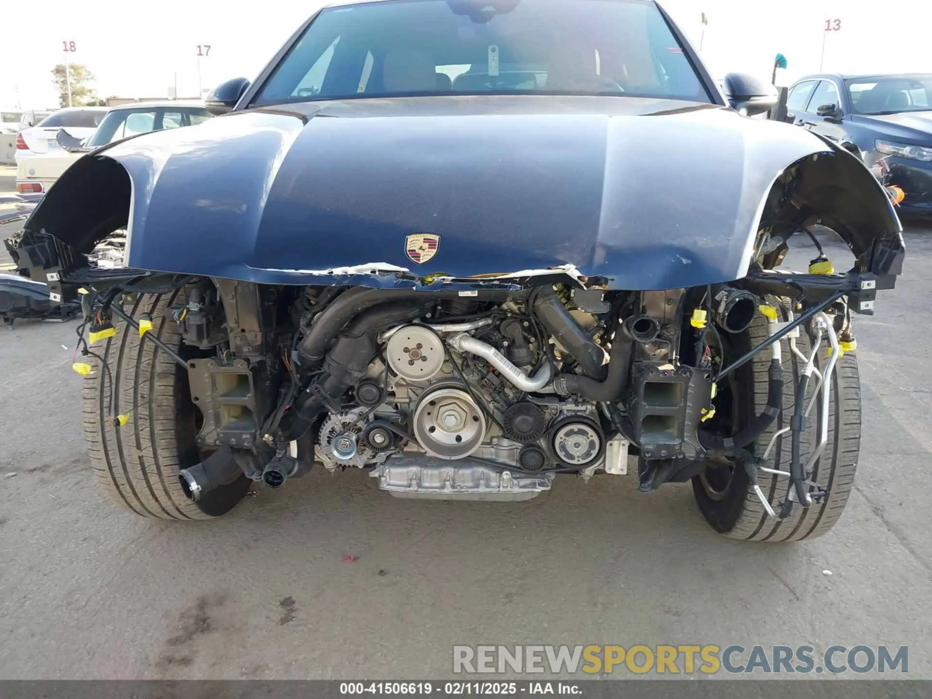 6 Photograph of a damaged car WP1BA2AY3MDA41192 PORSCHE CAYENNE COUPE 2021