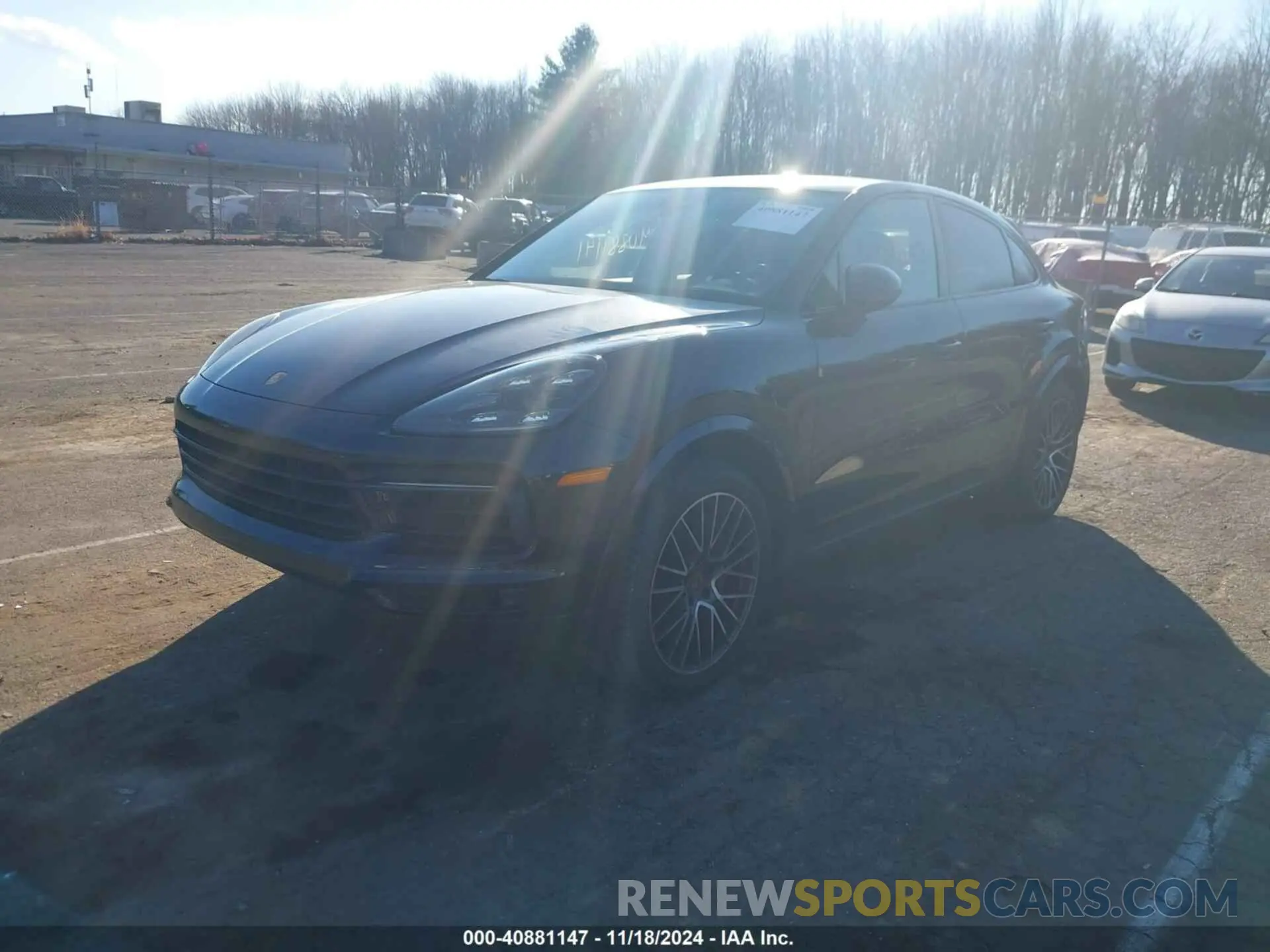 2 Photograph of a damaged car WP1BA2AY4MDA41461 PORSCHE CAYENNE COUPE 2021
