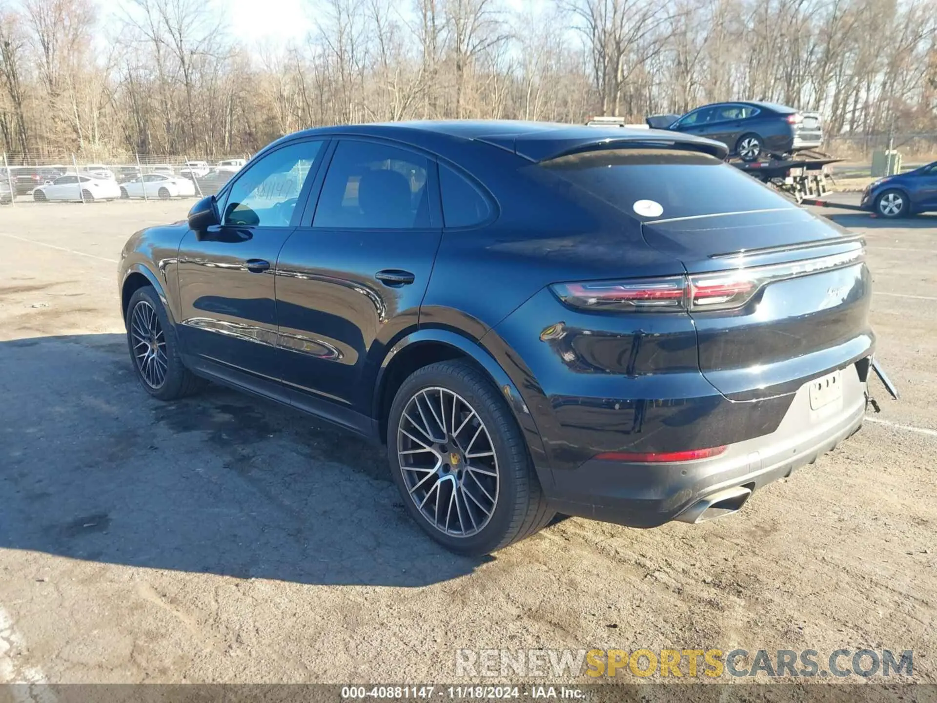 3 Photograph of a damaged car WP1BA2AY4MDA41461 PORSCHE CAYENNE COUPE 2021