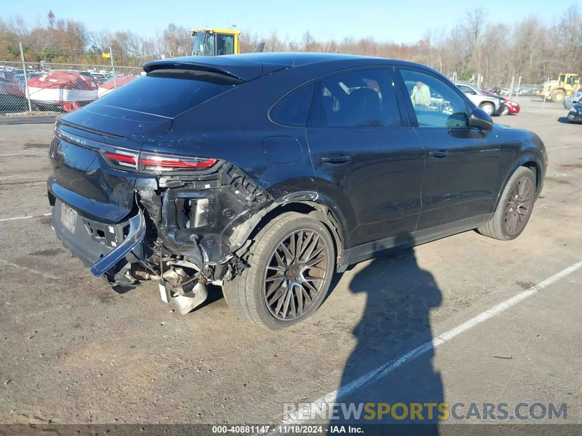 4 Photograph of a damaged car WP1BA2AY4MDA41461 PORSCHE CAYENNE COUPE 2021