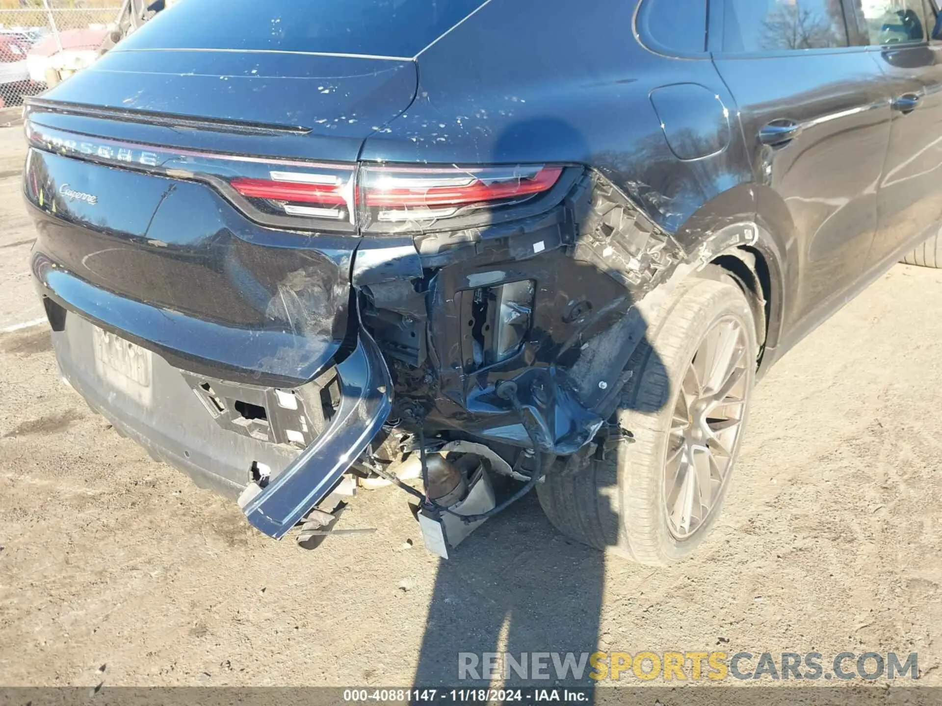 6 Photograph of a damaged car WP1BA2AY4MDA41461 PORSCHE CAYENNE COUPE 2021